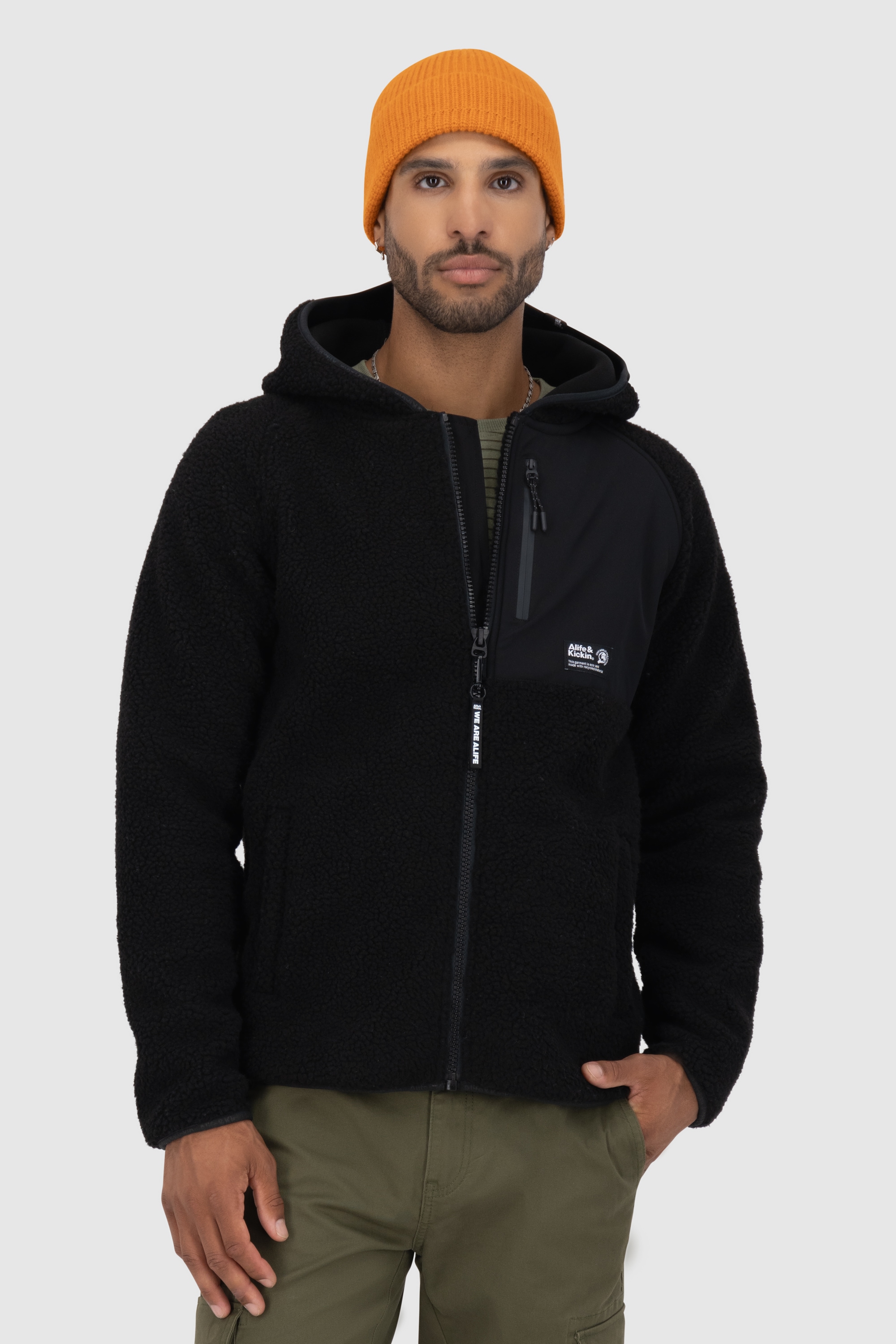 Kapuzensweatjacke »HaraldAK G Teddy Hooded Sweat Jacket Herren«