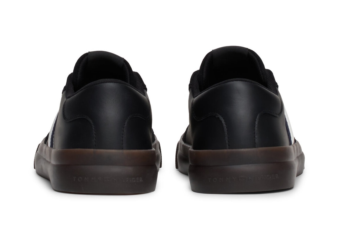 Tommy Hilfiger Sneaker »TH CUPSET TERRACE«, Freizeitschuh, Halbschuh, Schnürschuh mit seitlichen Streifen