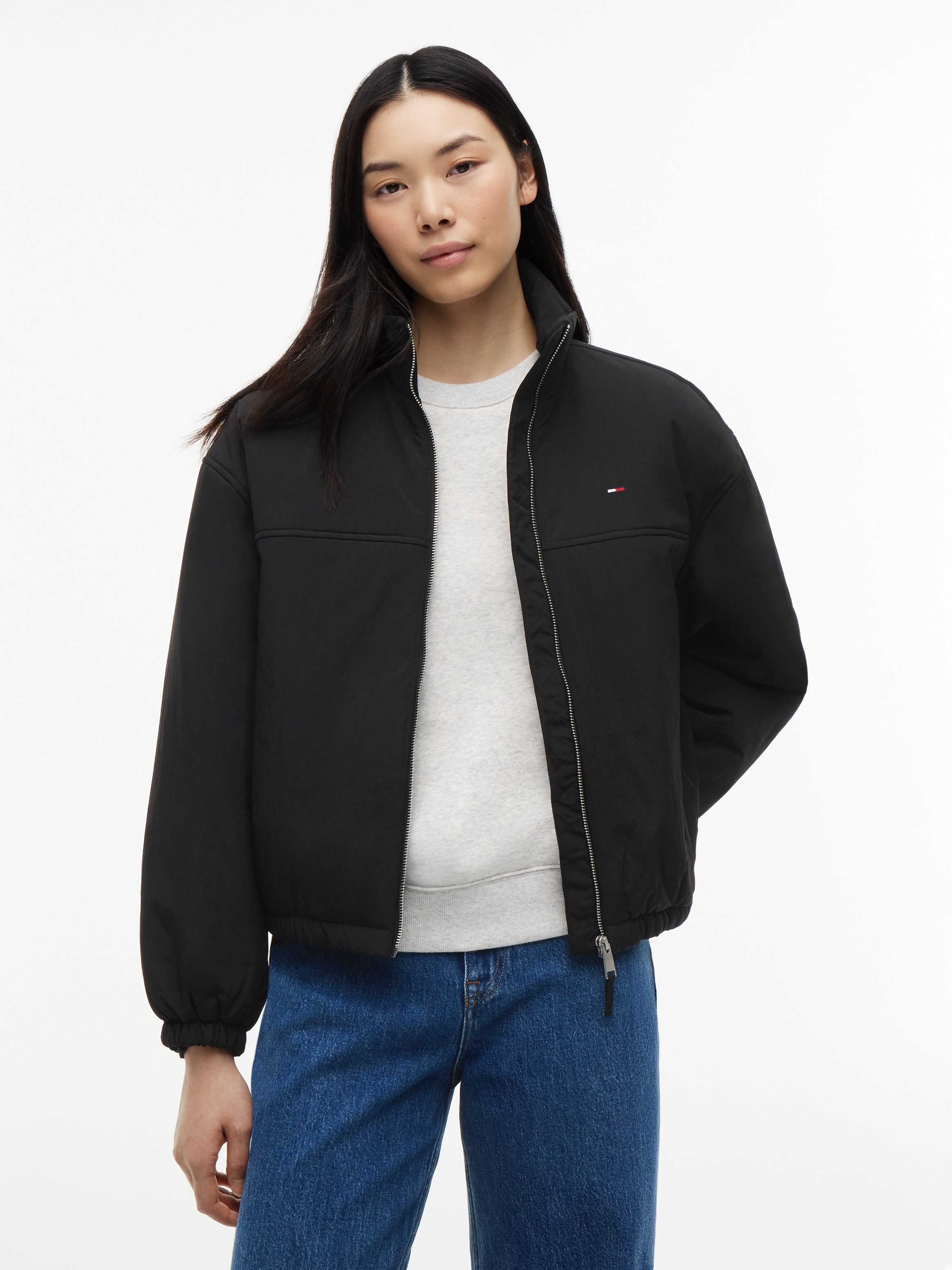 Tommy Jeans Blouson "TJW PADDED HIGH NECK JACKET" Kunstfaser