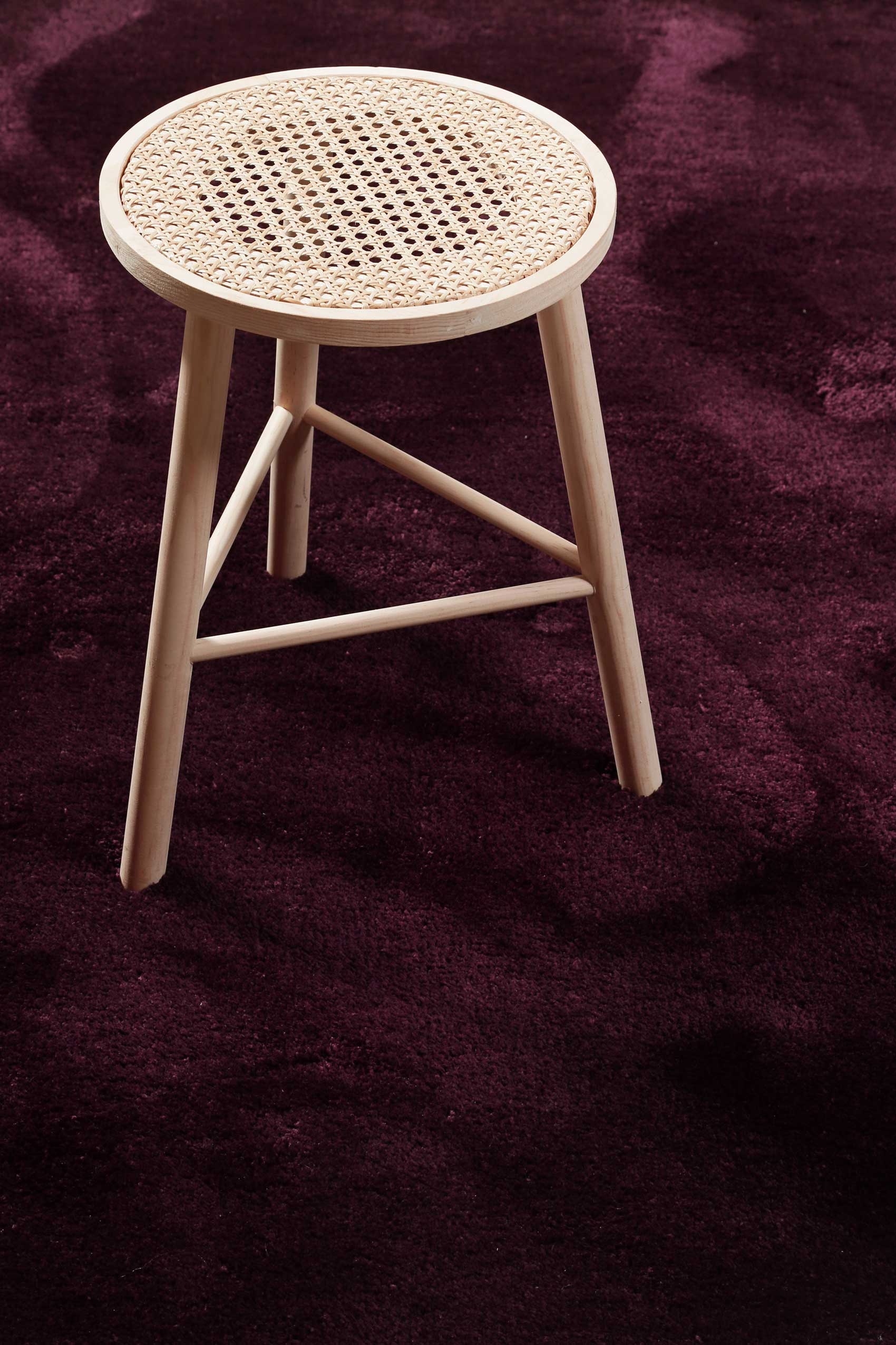 Homie Living Teppich »Pisa«, rund, 25 mm Höhe, Hochflor, Microfaser, uni, weich, Shaggy, Wohnzimmer, Schlafzimmer