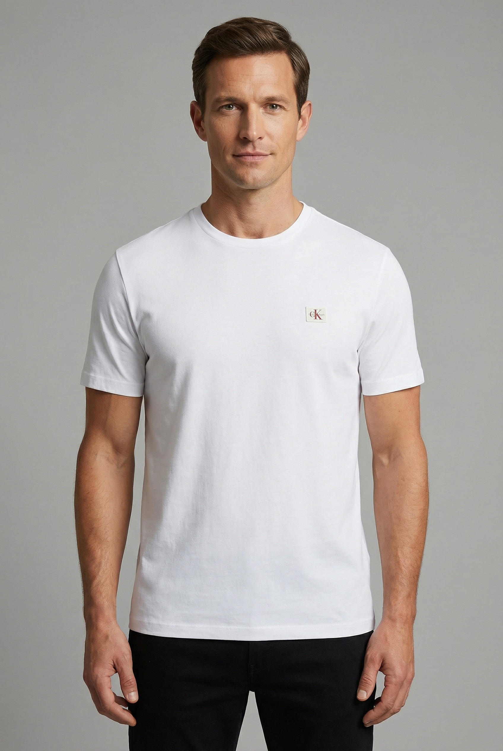 Calvin Klein Jeans T-Shirt "SS BADGE TEE 2 PACK" Packung, 2er-Pack, 2 Stk. günstig online kaufen