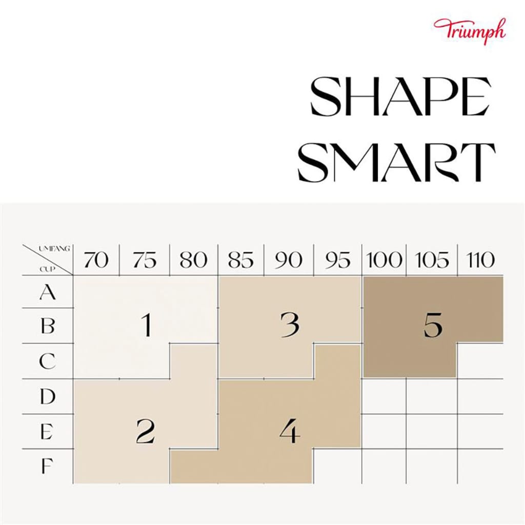 Triumph Schalen-BH »Shape Smart P«, (1 tlg.), mit Mesh-Einsätzen, bügelloser BH