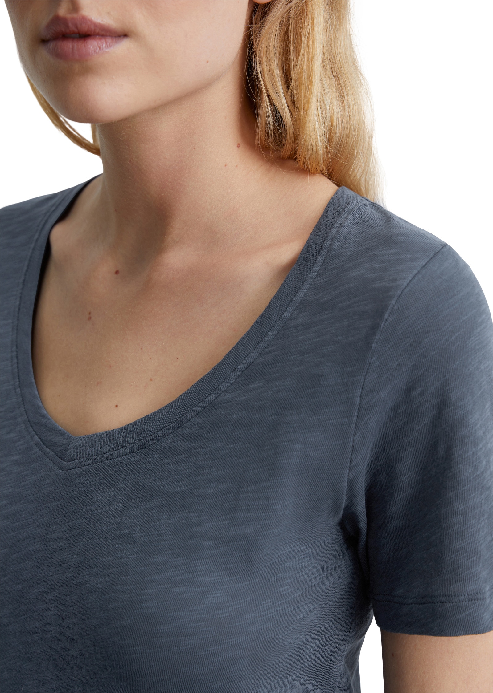 Marc O'Polo T-Shirt »aus Organic Cotton Slub Jersey«