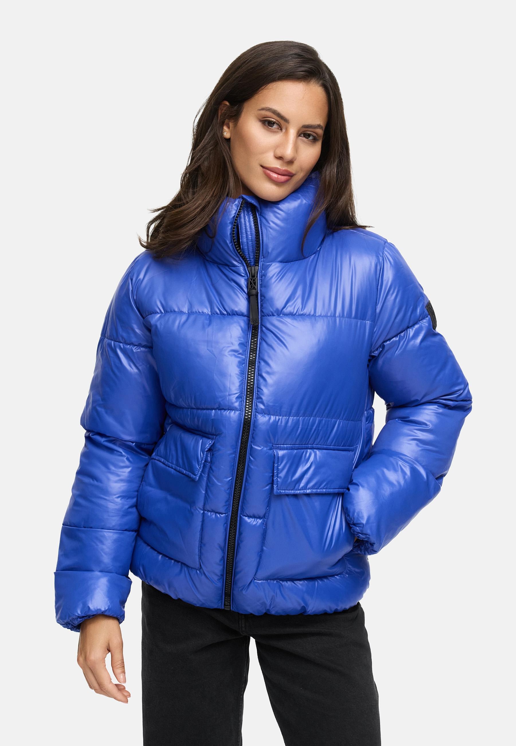 Navahoo Kurzjacke »Eispracht 14«, ohne Kapuze, Kurze gesteppte Damen Winterjacke