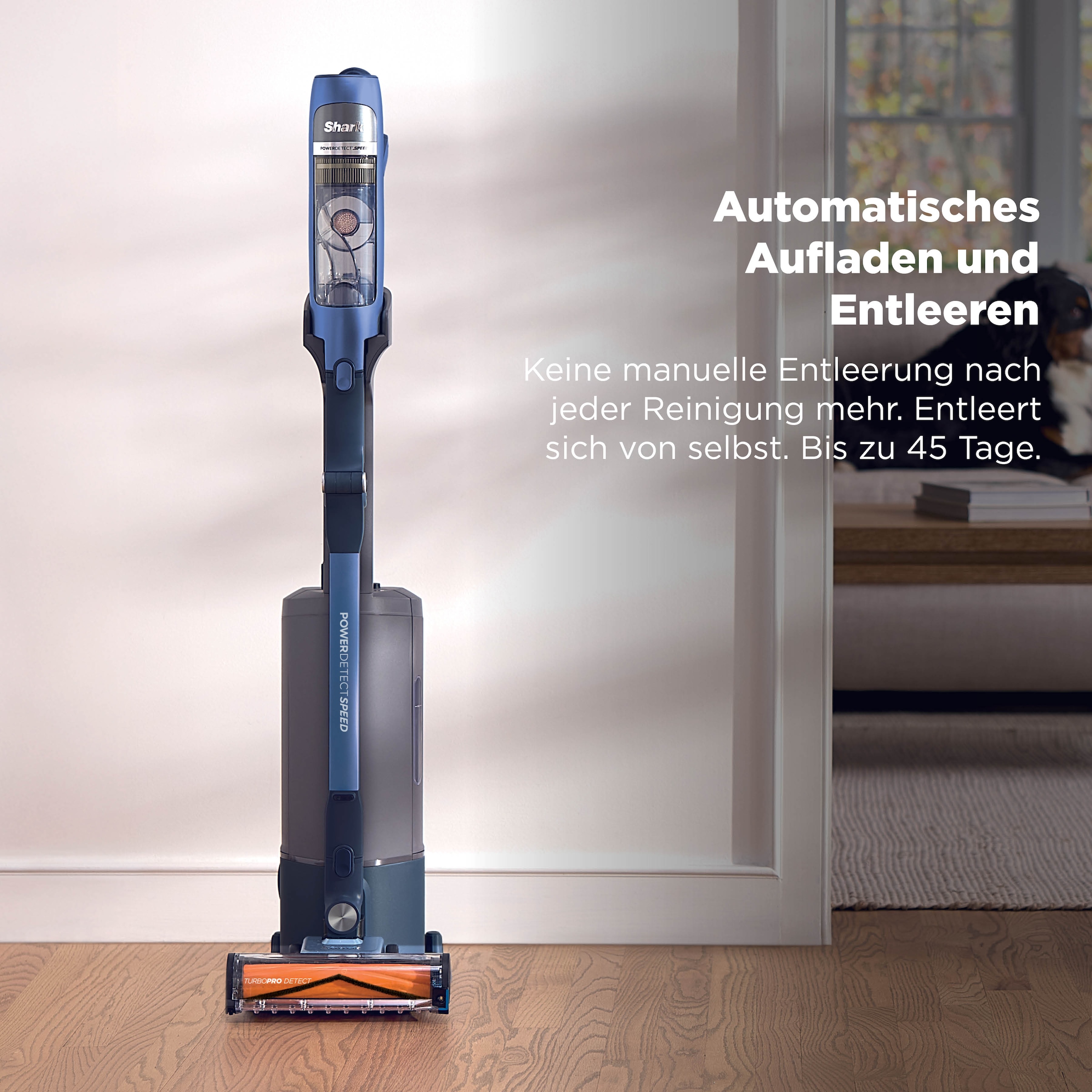 Shark Akku-Hand-und Stielstaubsauger »Shark PowerDetect Speed IA1241EU« 4 PowerDetect-Technologien, Reveal-Technologie