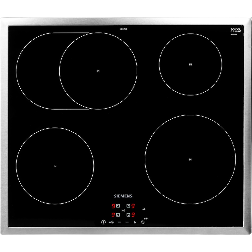 SIEMENS Induktions-Kochfeld von SCHOTT CERAN®, EH645BFB1E