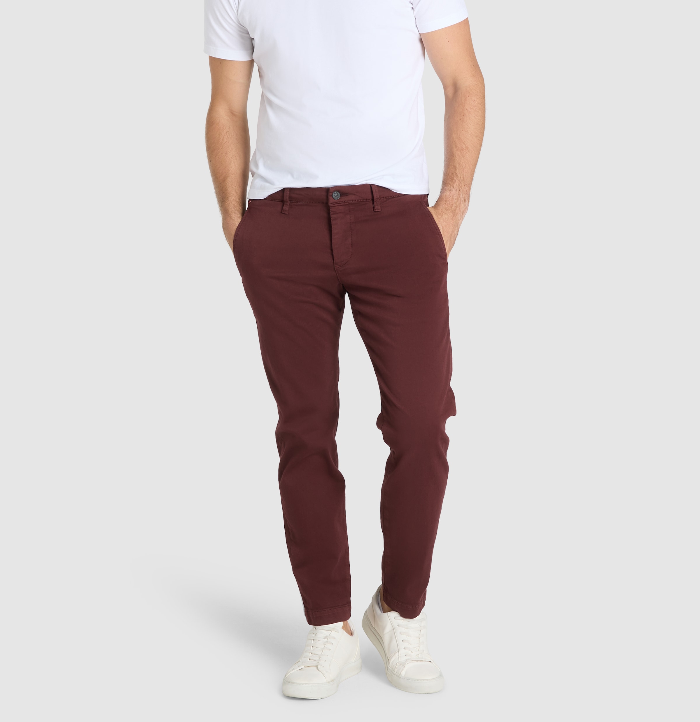 MAC Chinohose "Driver" mit Stretch