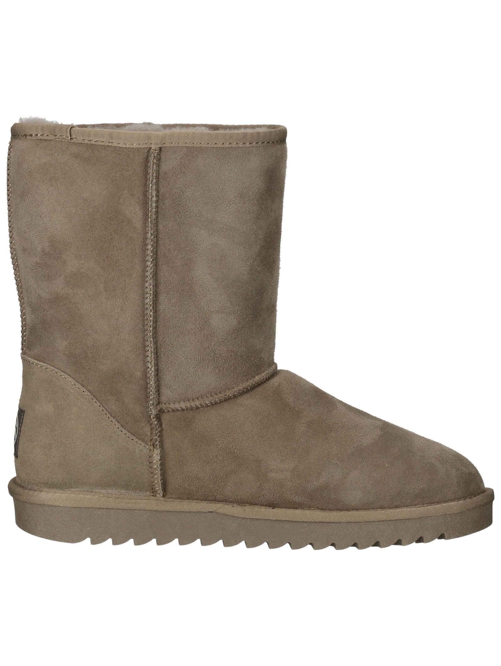 Stiefelette ARA "Ara Stiefelette Veloursleder", Damen, Gr. 39, grau (taupe), Veloursleder, Schuhe Stiefelette 3