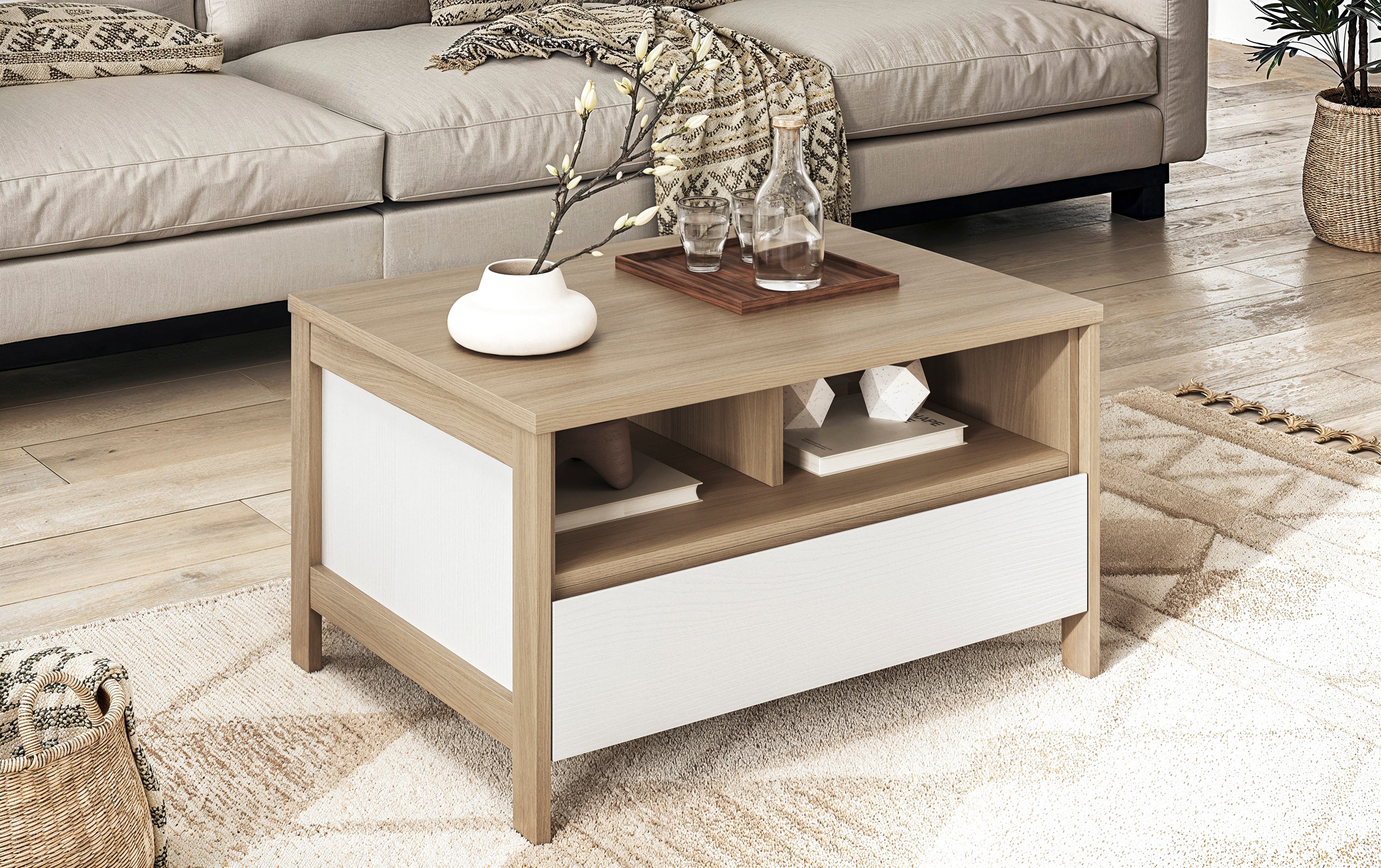 Home affaire Couchtisch "Stranda, Beistelltisch, Wohnzimmertisch, Sofatisch günstig online kaufen