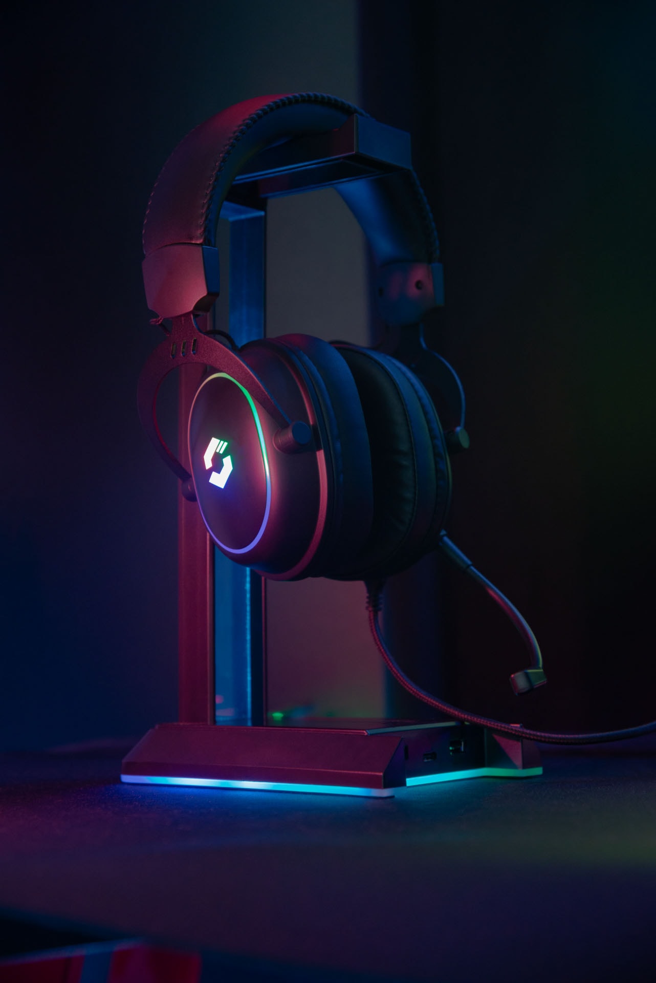 Speedlink Gaming-Headset »CONUX RGB Stereo«, Mikrofon abnehmbar, für PC/PS5/PS4/Xbox Series X/S/Switch/OLED/Lite