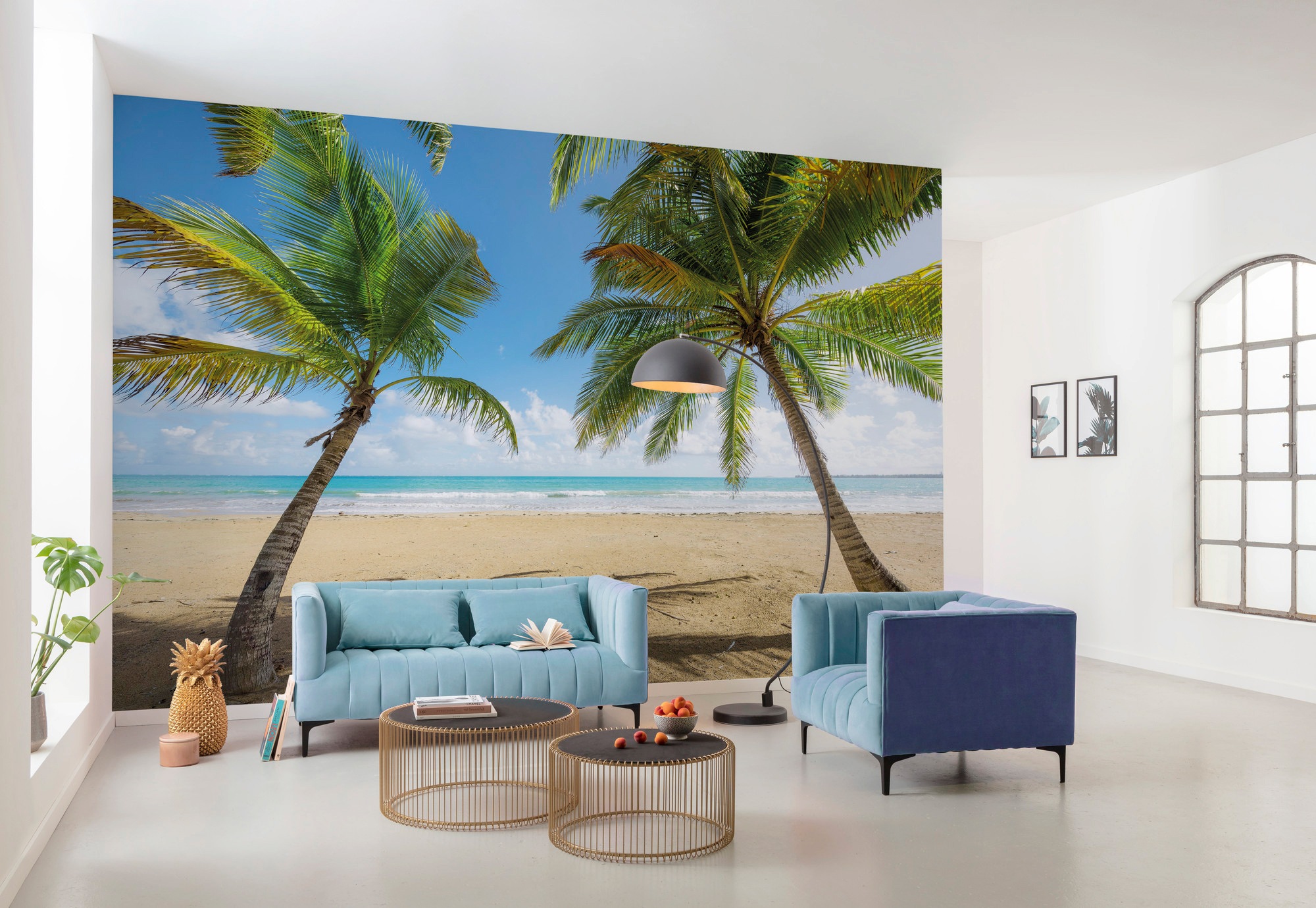 Komar Vliestapete »Digitaldruck Vlies -  Caribbean Days II - Größe 450 x 280 cm« bedruckt glatt Wohnzimmer, Schlafzimmer