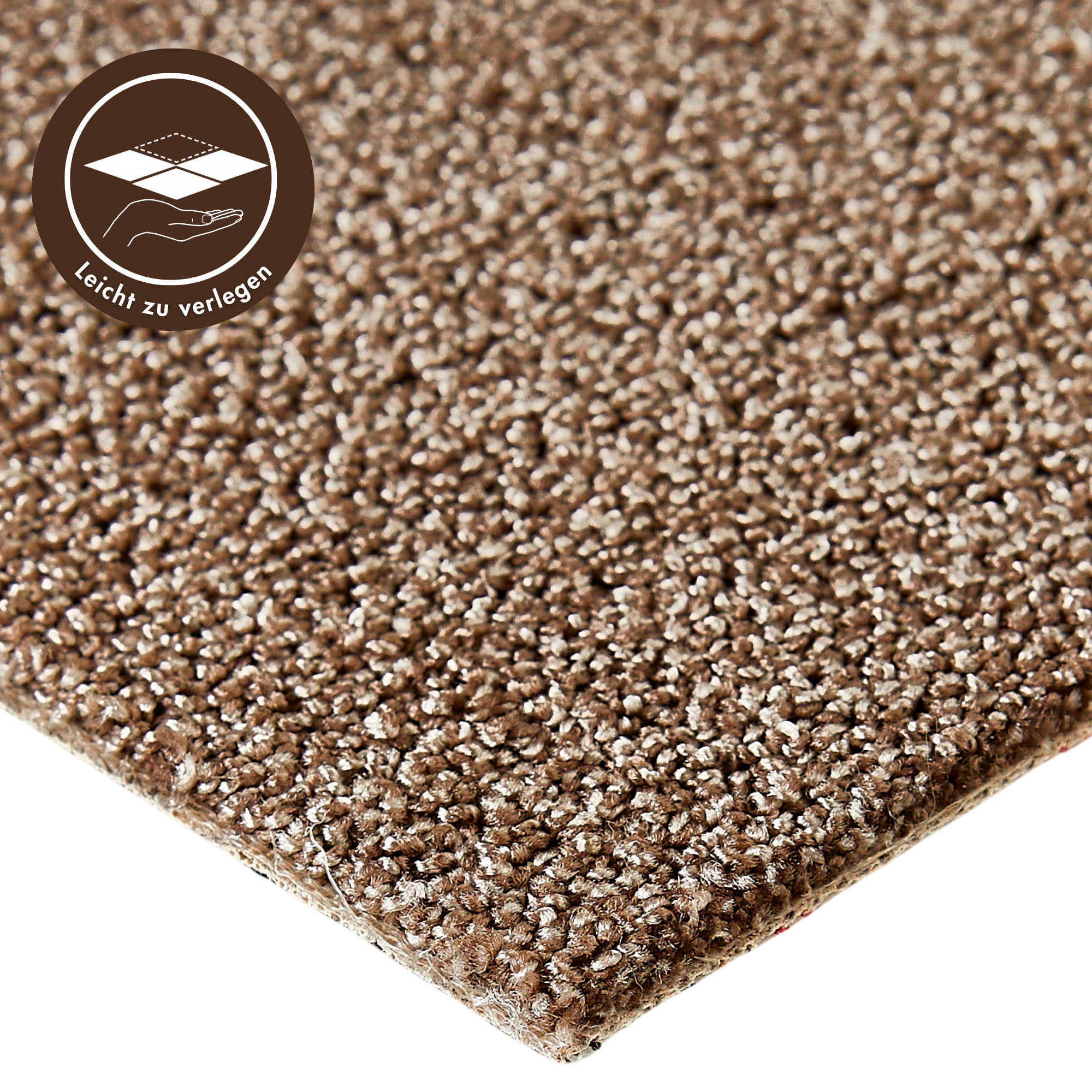Andiamo Teppichboden »Rubinoy, Schlinge, Made in Belgium«, rechteckig, 0,8 mm Höhe, Breite 400 cm oder 500 cm, Wohnzimmer, strapazierfähig & robust