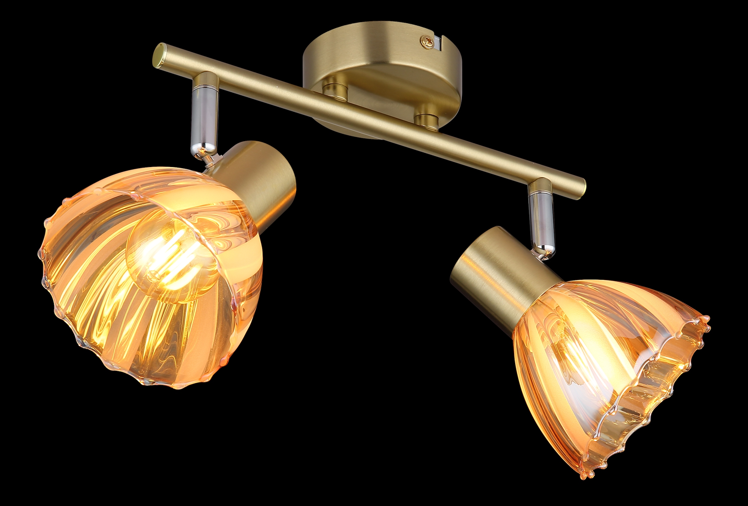GLOBO LIGHTING Deckenstrahler »ZACHERY« E14 1 Stk. Spot Deckenspot Flur Schlafzimmer Wohnzimmer