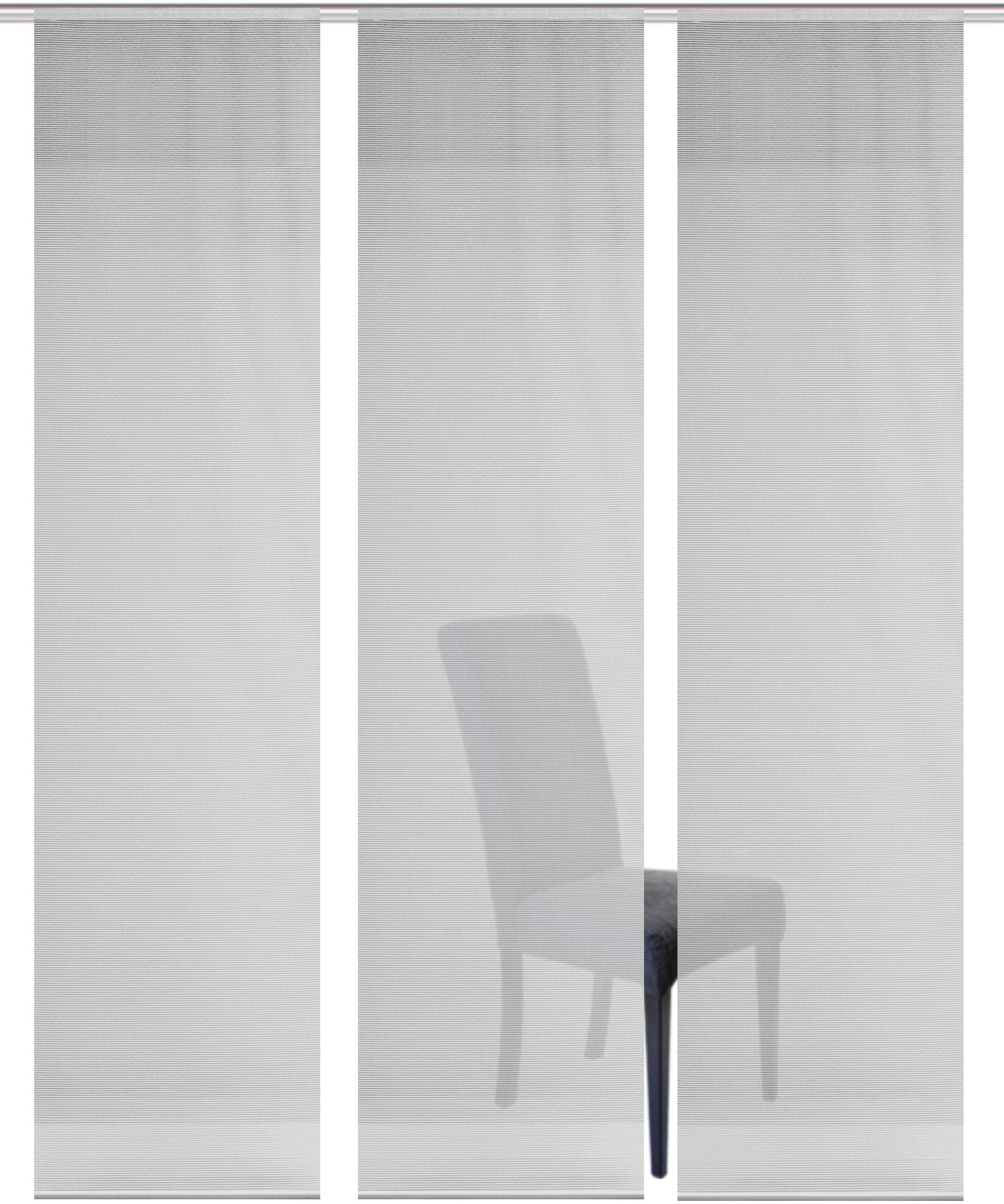 Vision S Schiebegardine "3ER SET ROM" Paneelwagen 3 Stk. tlg. HxB: 260x60, günstig online kaufen