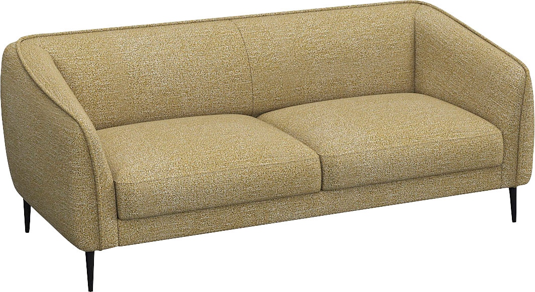 FLEXLUX 2,5-Sitzer "Belle Designsofa, Couch, bequem durch Kaltschaum im Sit günstig online kaufen