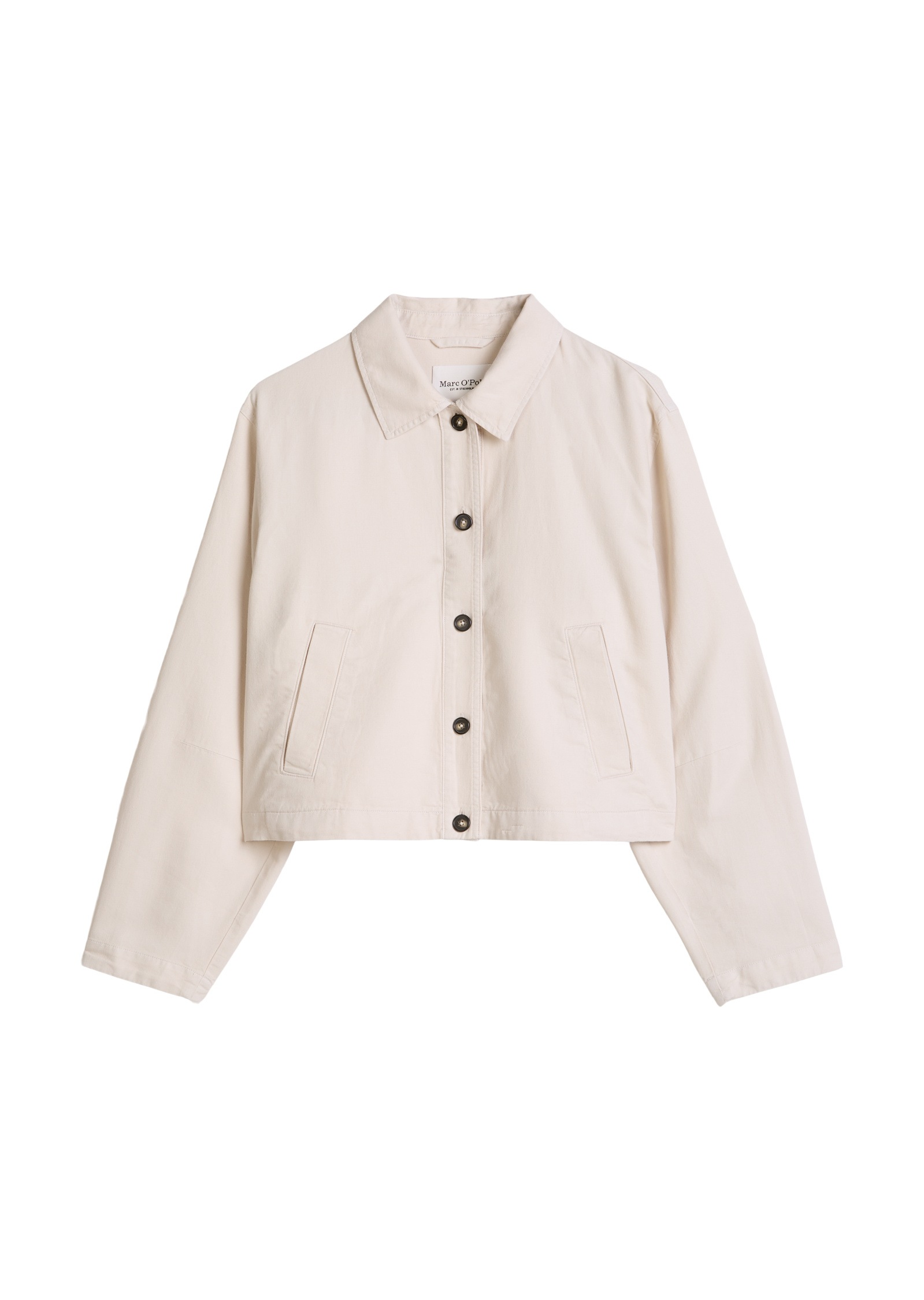 Marc O'Polo Kurzjacke »aus Organic Cotton-Lyocell-Leinen-Mix« ohne Kapuze