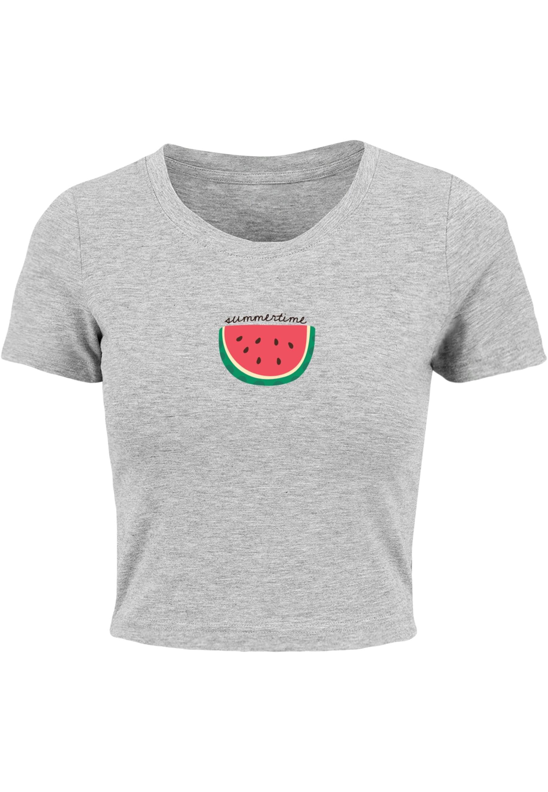 Merchcode T-Shirt "Merchcode Damen Ladies Summer - Summertime Cropped Tee" günstig online kaufen