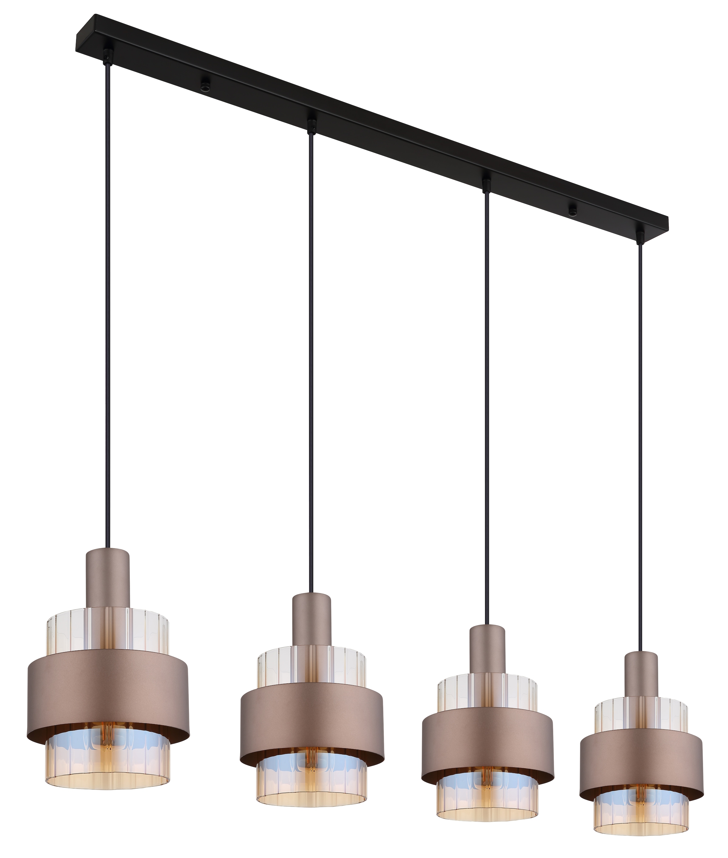 GLOBO LIGHTING Hängeleuchte »MILLEY«, Leuchtmittel E27 | ohne Leuchtmittel, Hängelampe/Pendelleuchte/Esszimmer/Wohnzimmer/Esstisch
