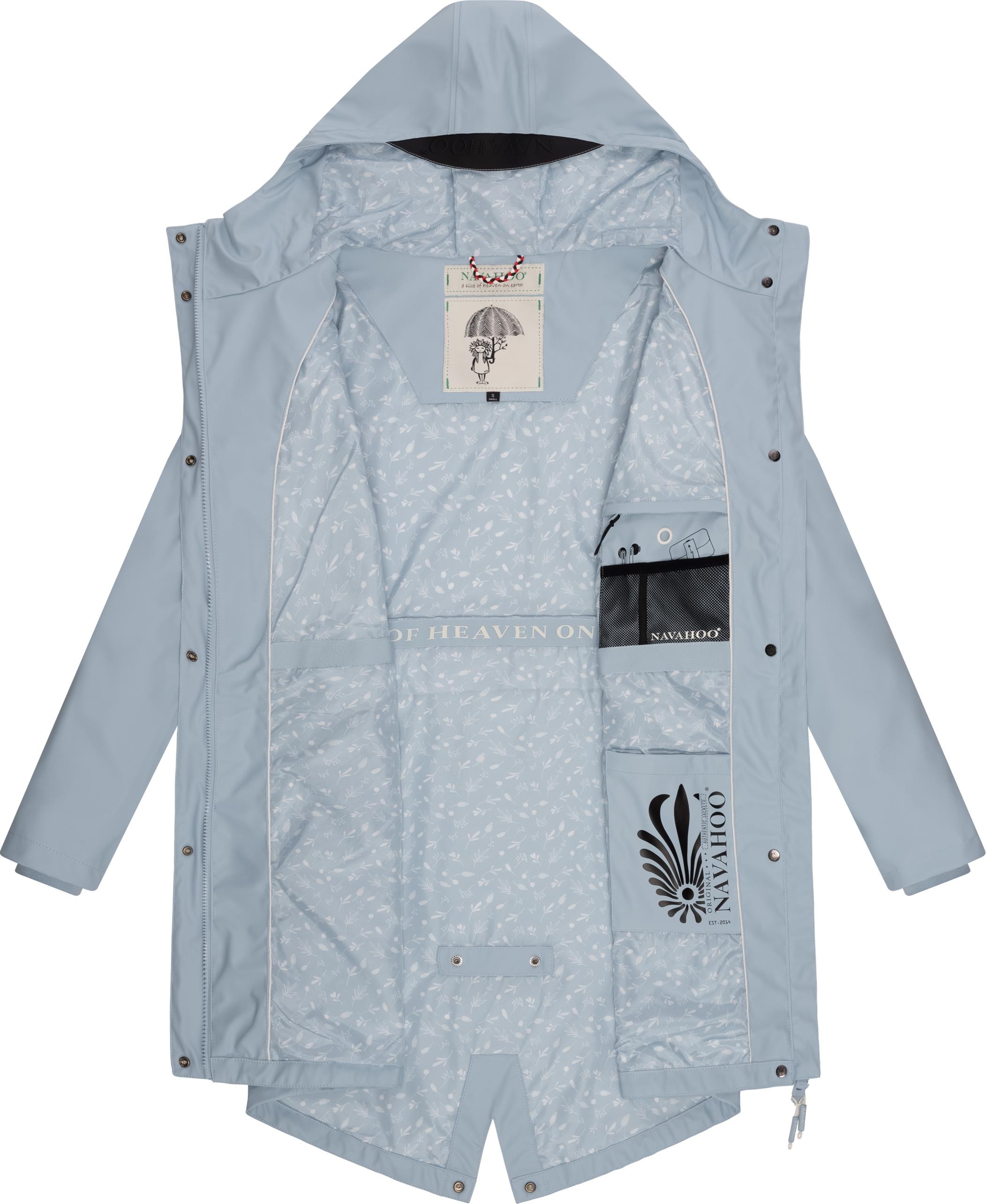 Navahoo Regenjacke »Tropical Stormoo«, mit Kapuze, modischer Damen Outdoor  Regenmantel für kaufen | BAUR