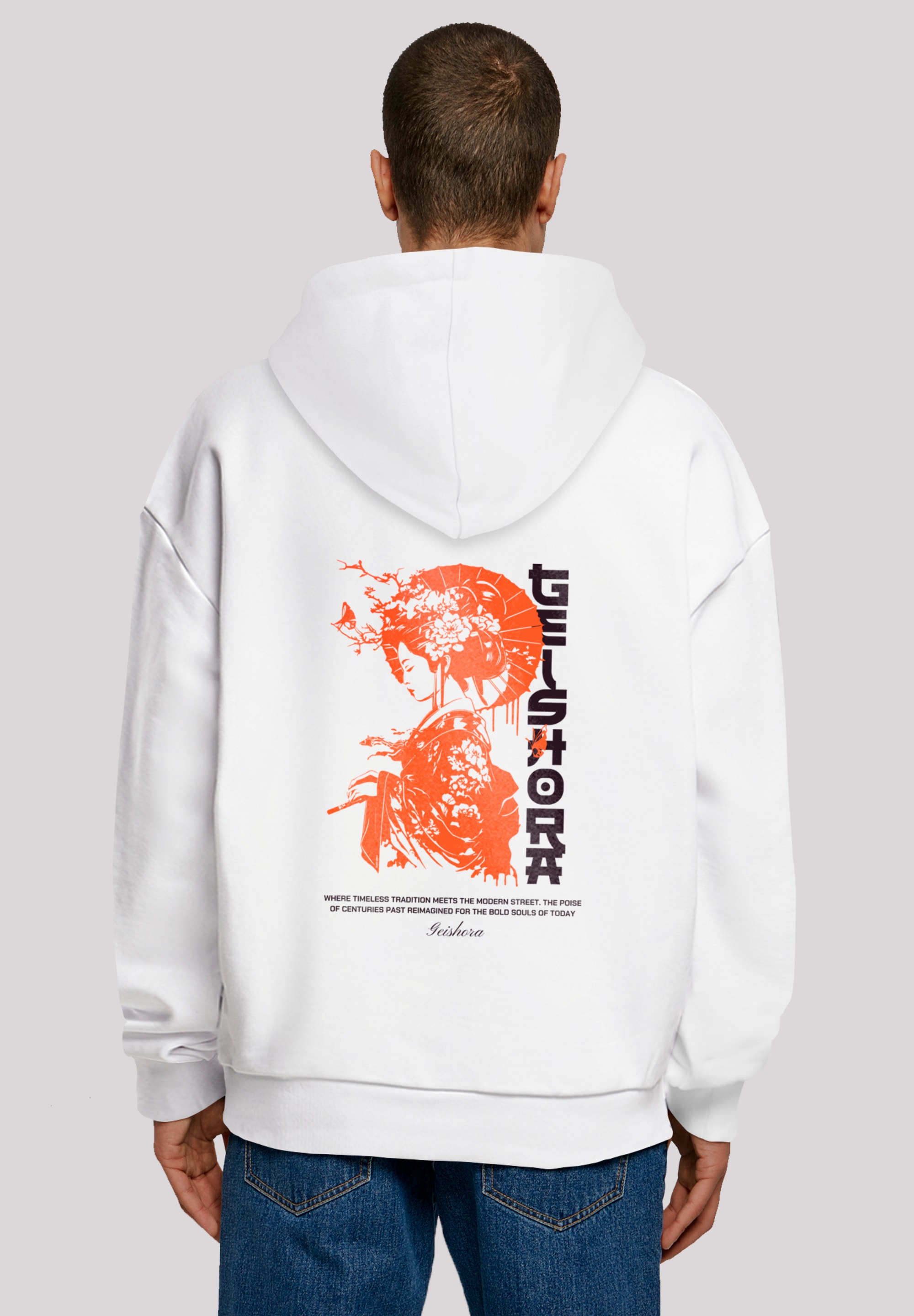 F4NT4STIC Kapuzenpullover »Geishora Japan Streetstyle«, Japan Streetwear Styles