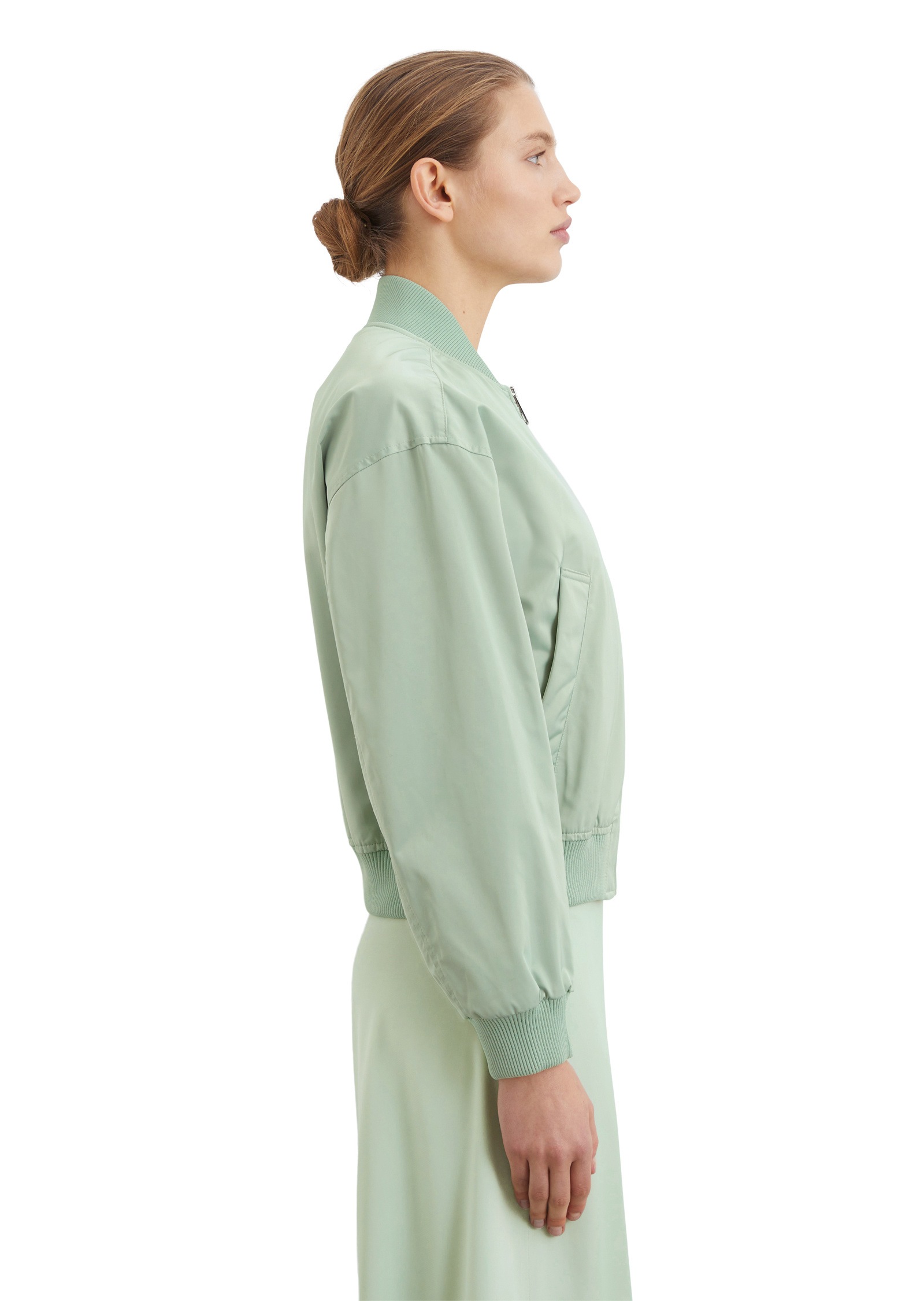 Marc O'Polo Outdoorjacke »aus recyceltem Polyester-Twill«, ohne Kapuze