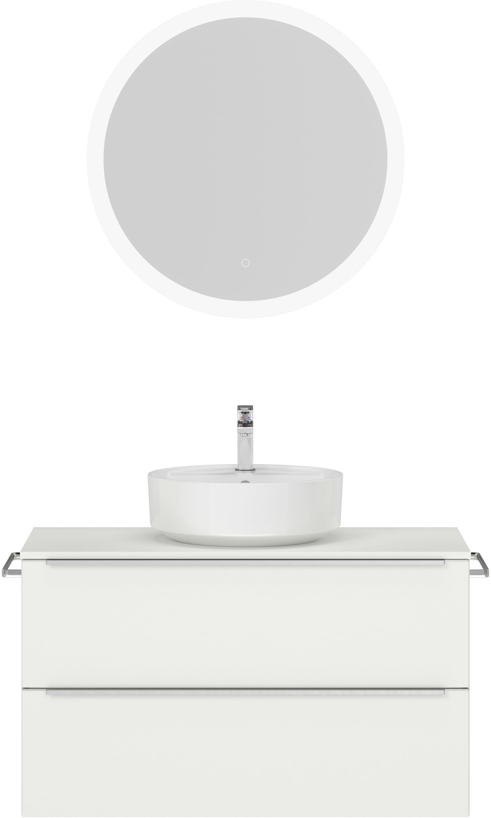 nobilia Badmöbel-Set "Alvene" vormontiert, mit Soft-Close, 2 Stk. tlg. günstig online kaufen