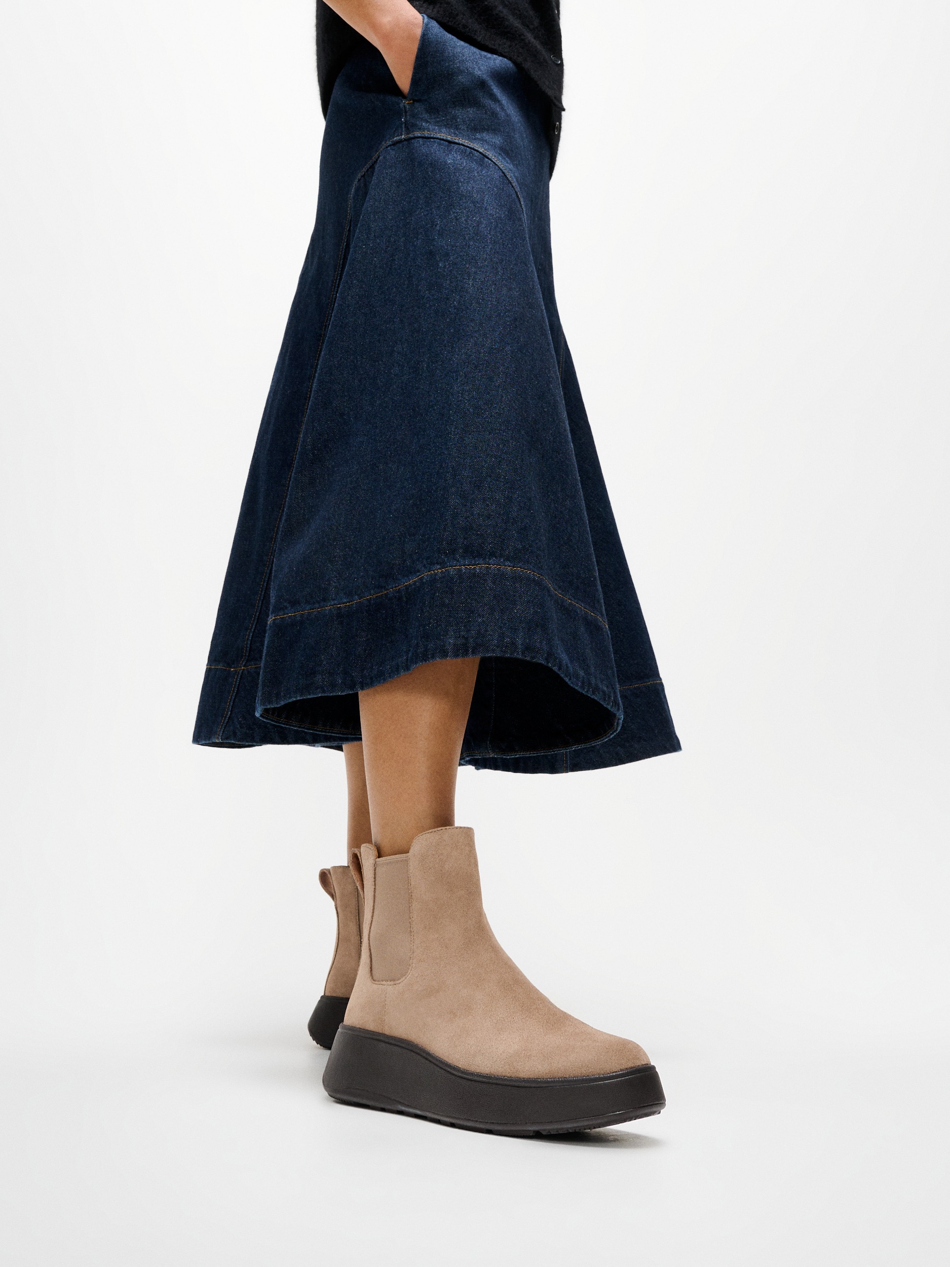 Fitflop Chelseaboots "F-MODE", Chunky Boots mit Plateausohle günstig online kaufen