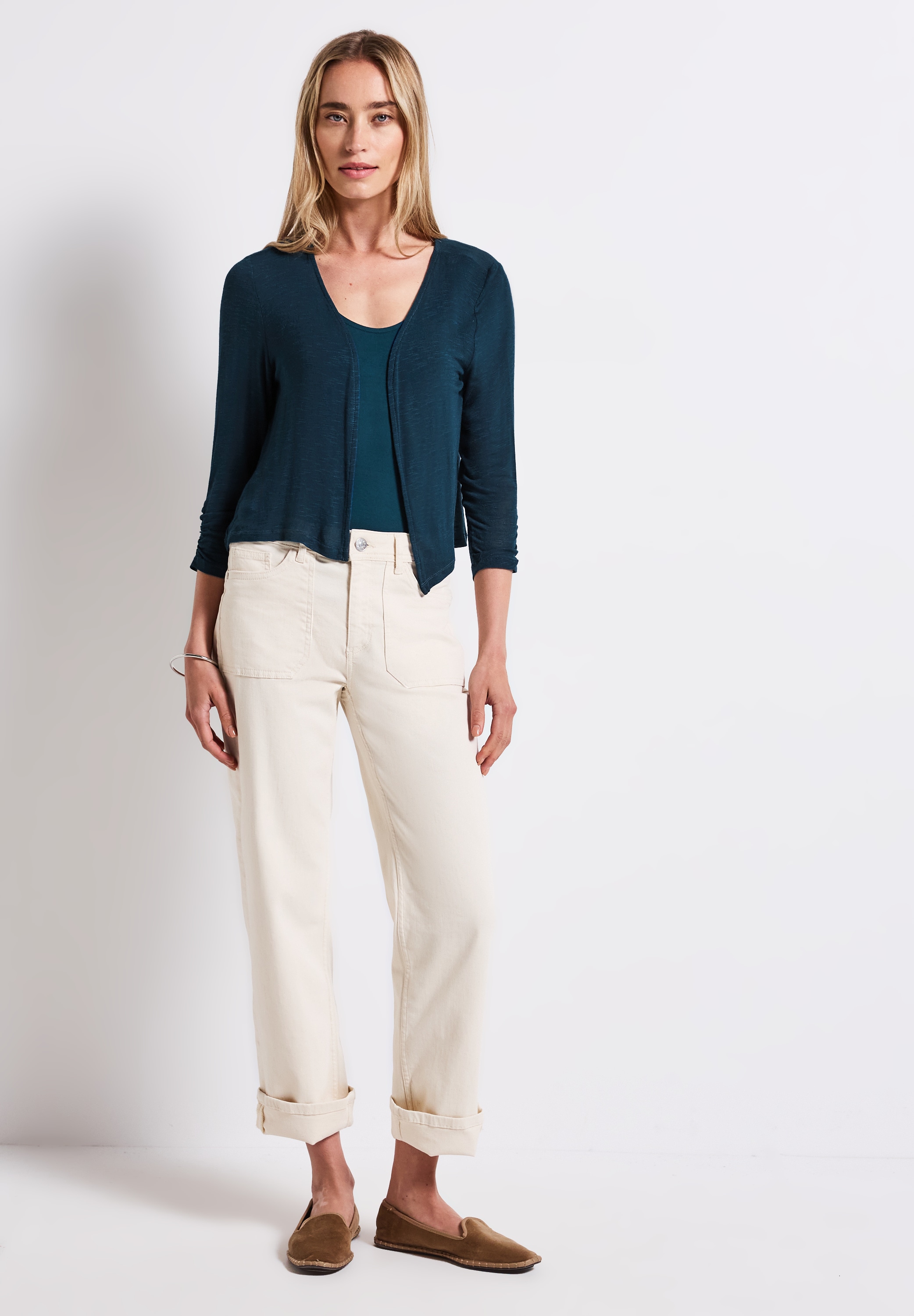 STREET ONE Cardigan, mit 3/4 Ärmeln