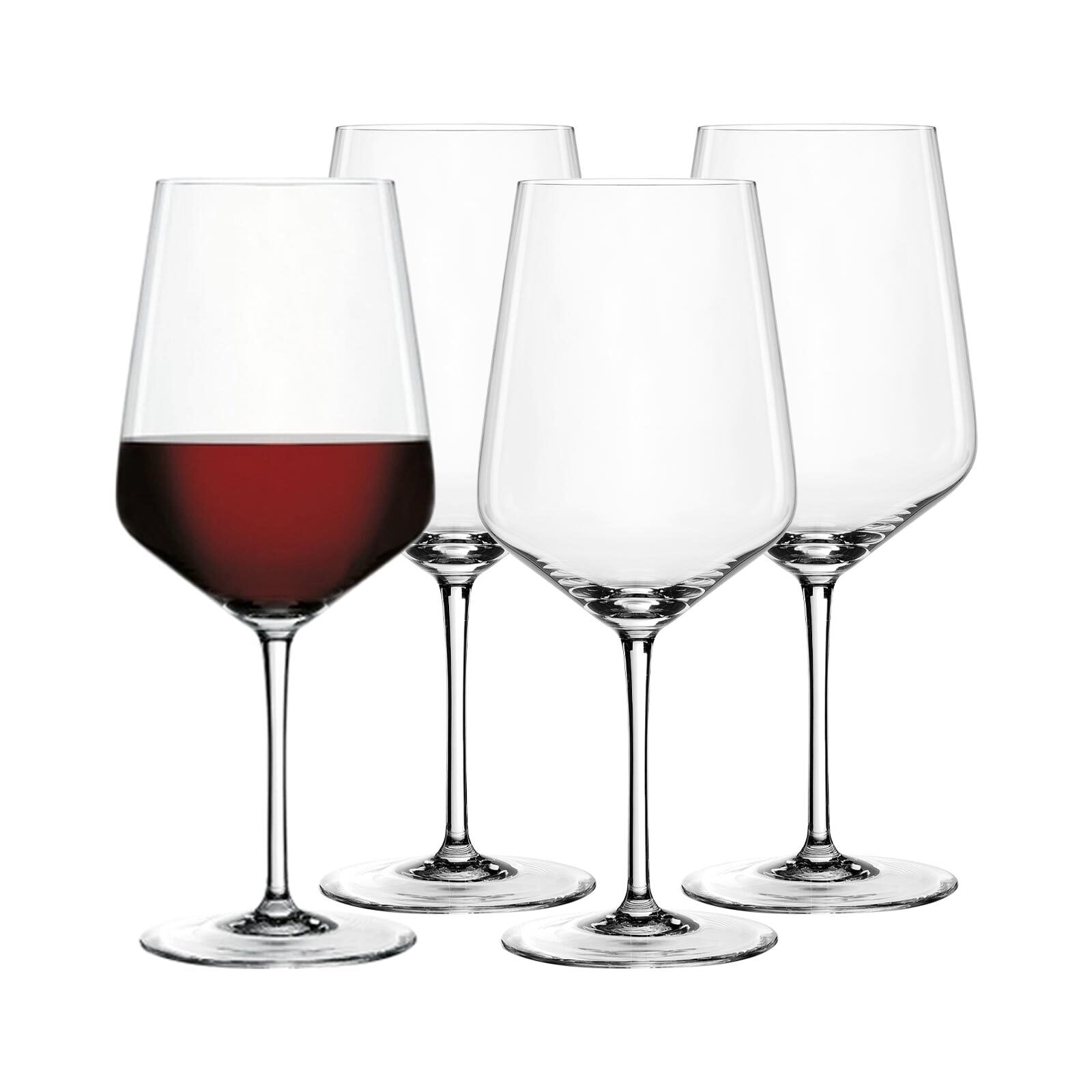 SPIEGELAU Rotweinglas "Rotweingläser Style 630 ml 4er Set transparent", 4 tlg., bunt, Trinkgefäße