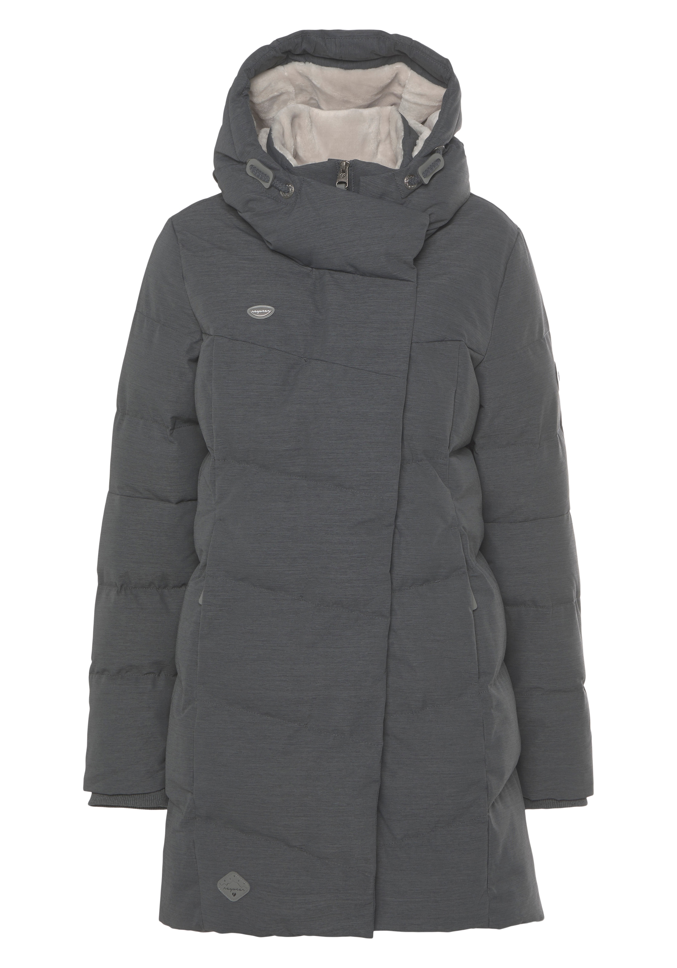 Ragwear Steppjacke »PAVLINNA Kapuze, BAUR mit O«, stylischer, gesteppter bestellen für Kapuze | Winterparka mit