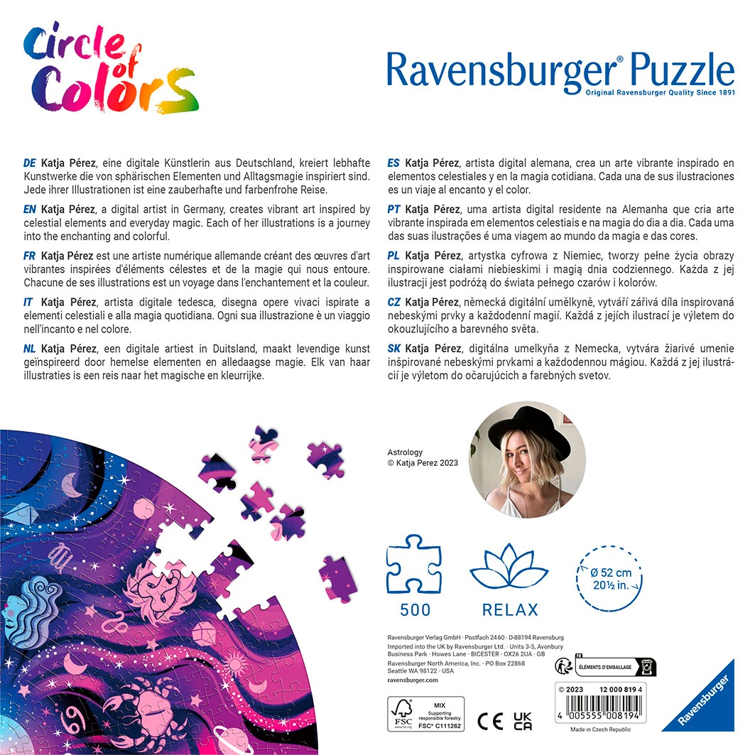 Ravensburger Puzzle »Astrology«, (500 tlg.), Made in Europe