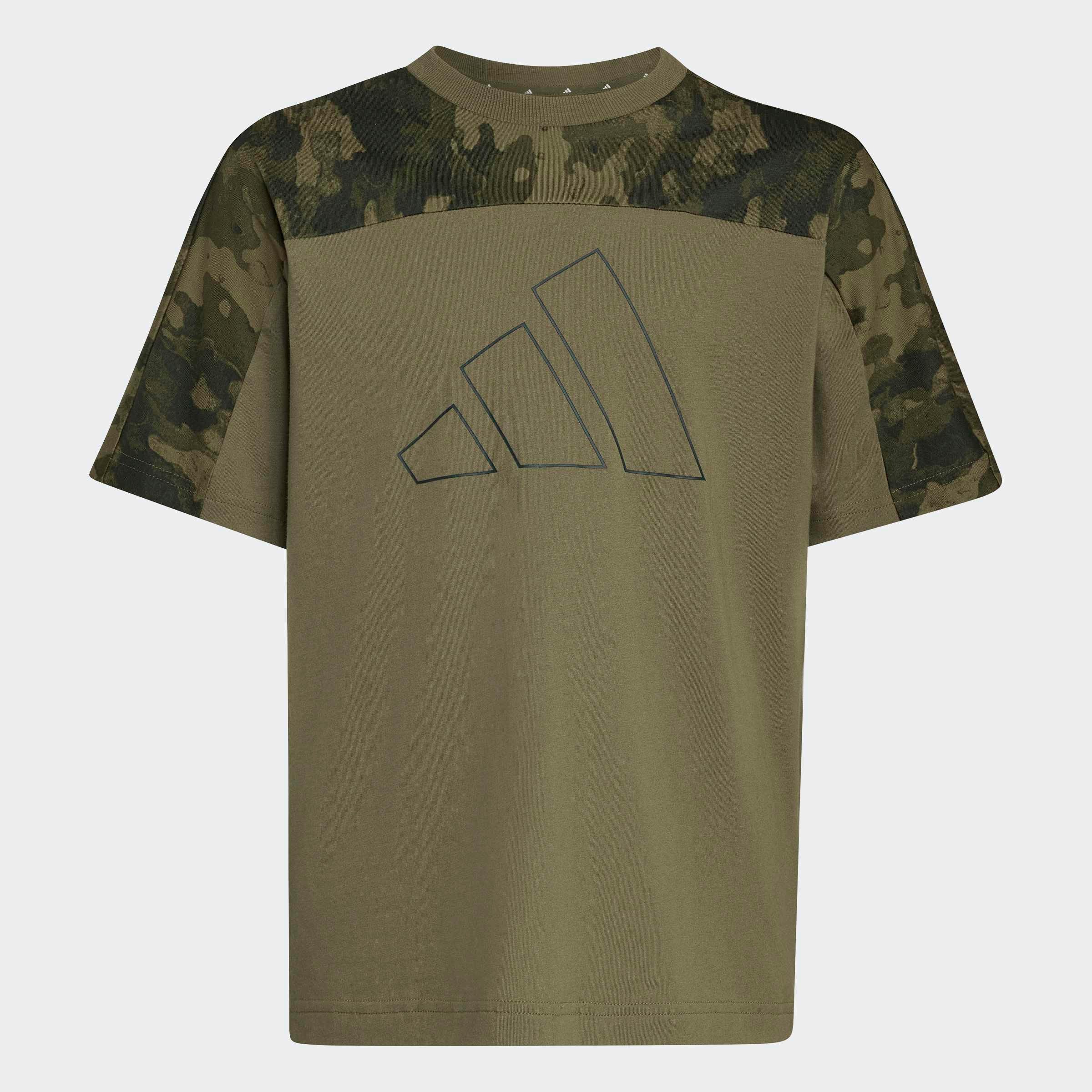 adidas Sportswear T-Shirt »SEASONAL ESSENTIALS KIDS BAUMWOLL-, CAMOUFLAGE«