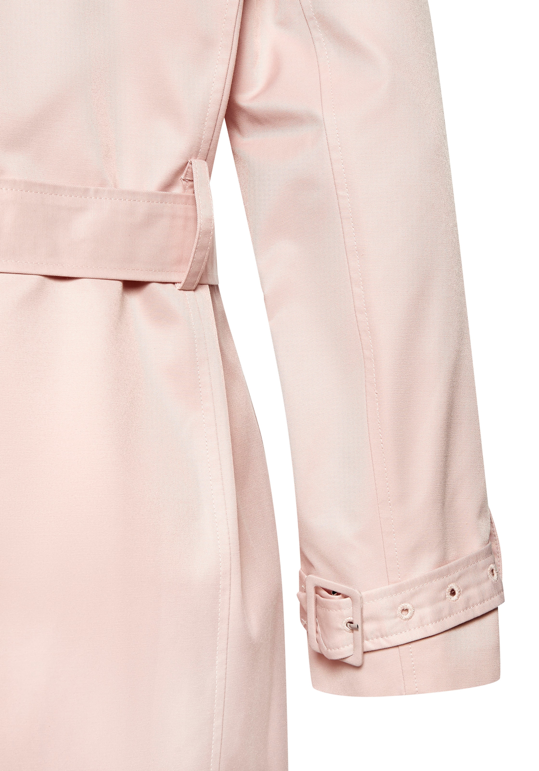 LASCANA Trenchcoat, mit Passe, pflegeleichter Materialmix