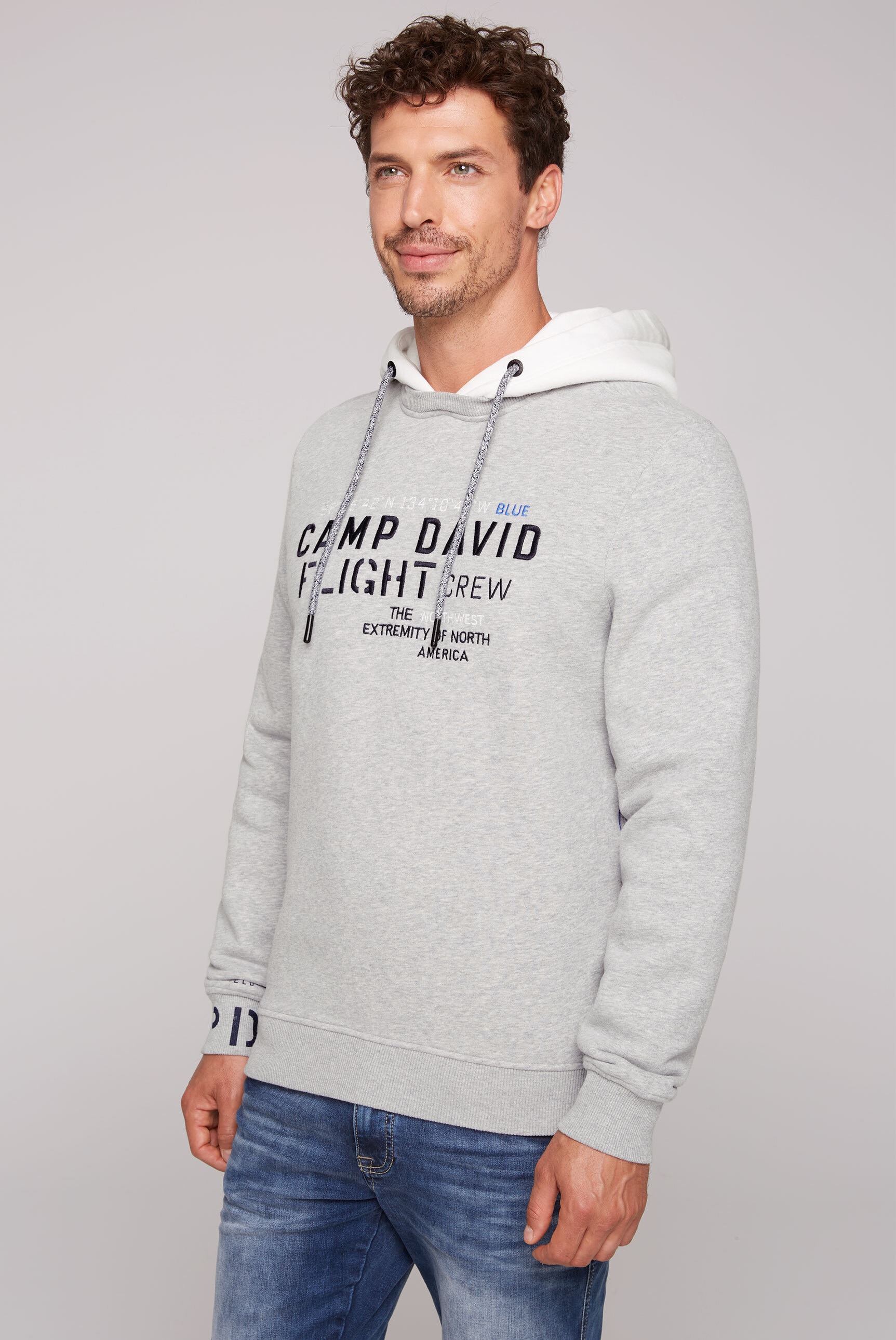 CAMP DAVID Kapuzensweatshirt, mit Baumwolle günstig online kaufen