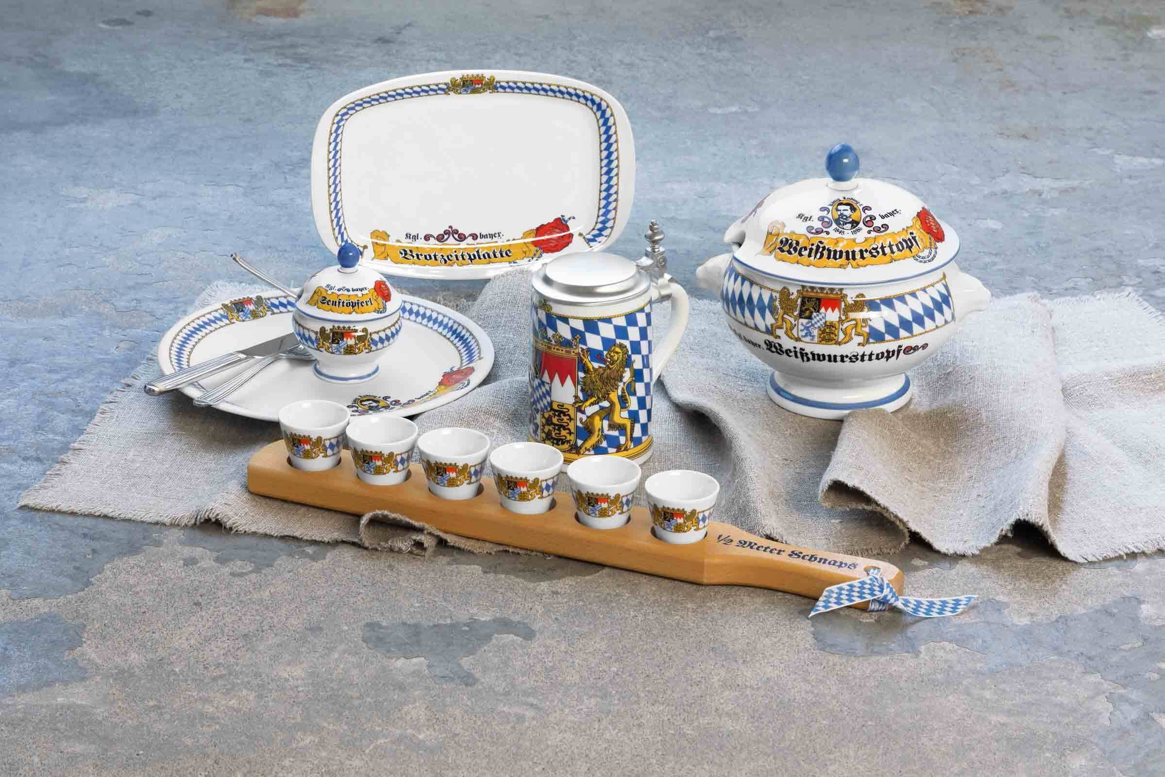 Seltmann Weiden Butterdose "Butterdose Compact Bayern 250 g bunt" günstig online kaufen