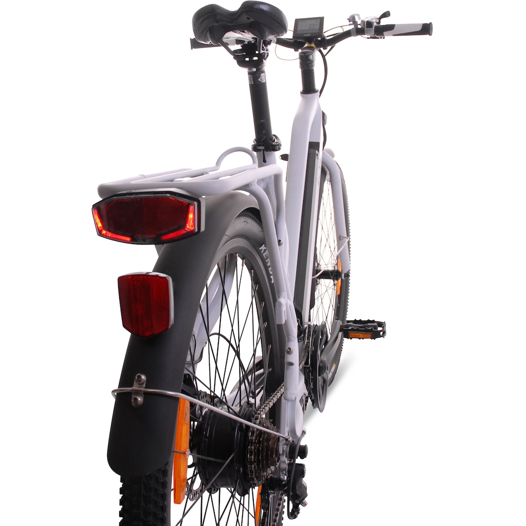 LLobe E-Bike »Voga Bianco«, 21 Gang, Shimano, Heckmotor 250 W