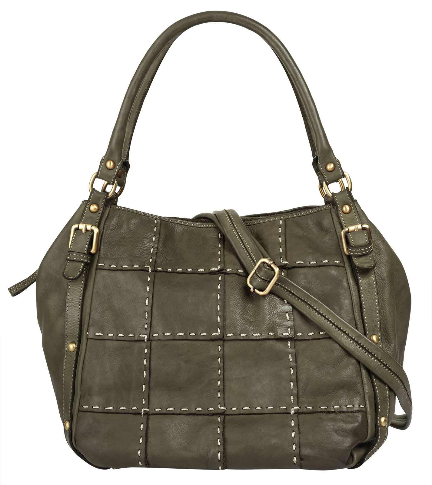 Samantha Look Shopper, echt Leder, Made in Italy