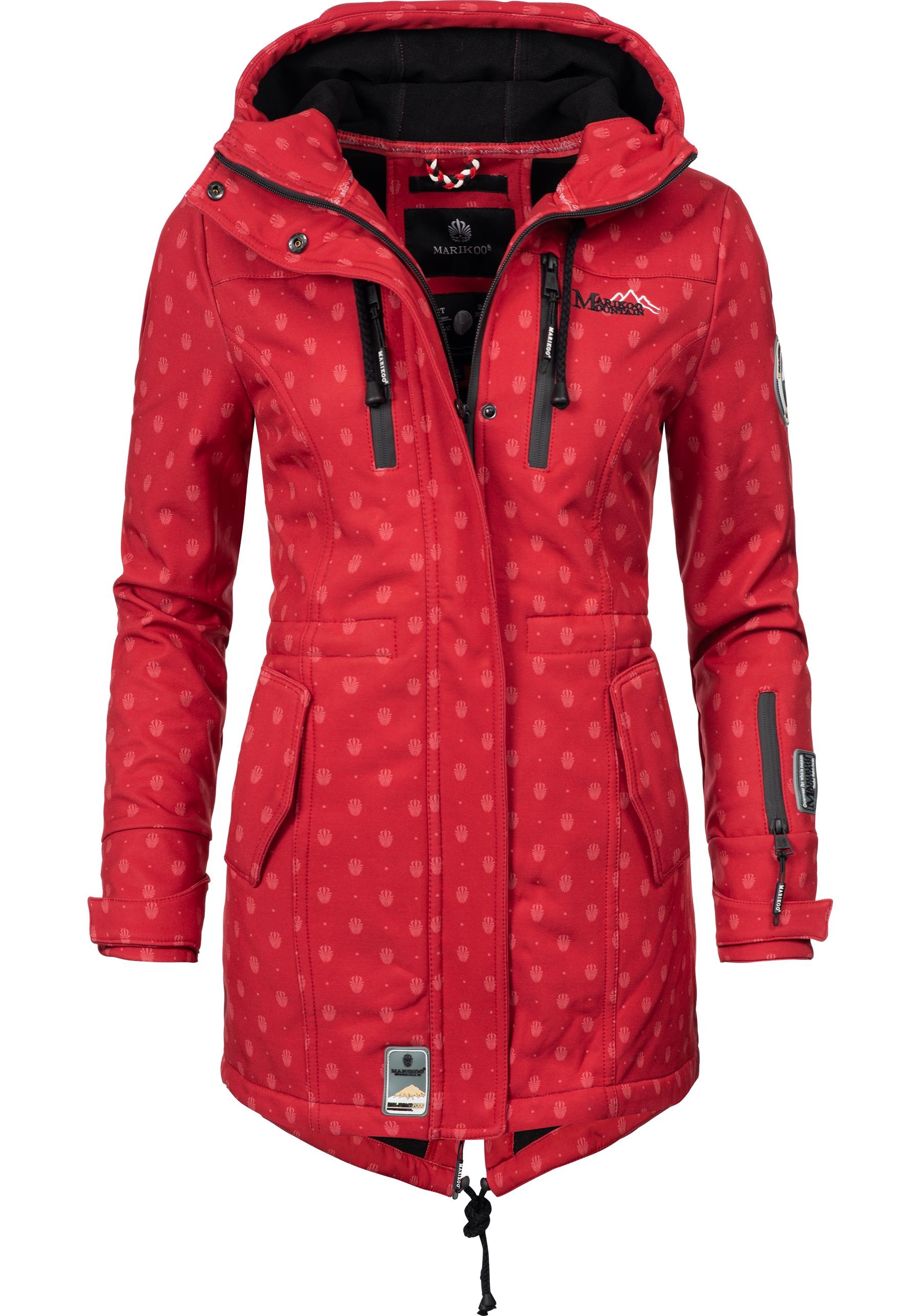 Marikoo Funktionsmantel "Zimtzicke" Softshell Parka mit Kapuze günstig online kaufen