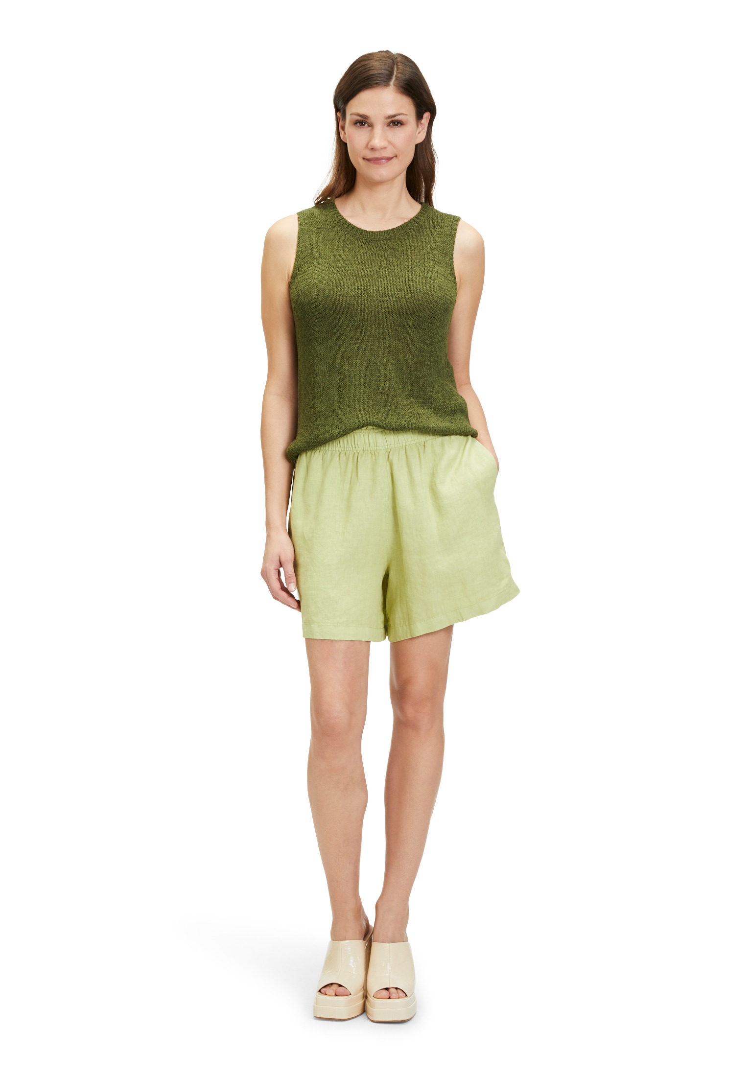 Cartoon Stricktop »Cartoon Strick-Top mit Rundhalsausschnitt«, Rippbündchen