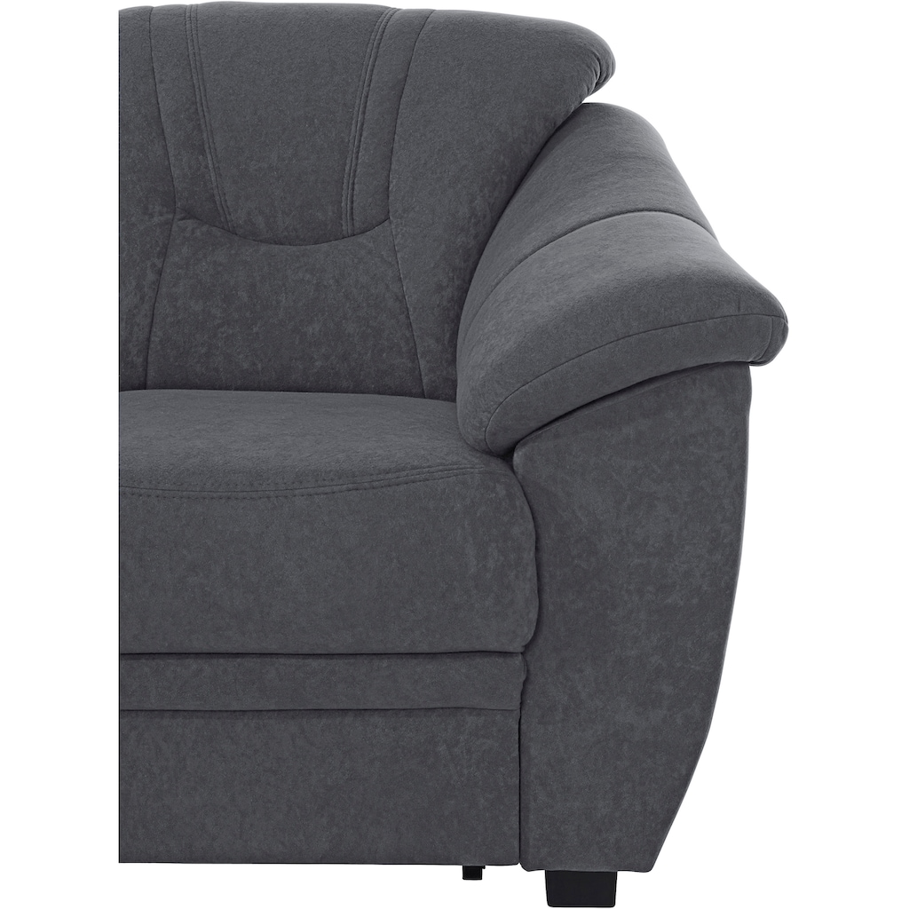 sit&more Ecksofa, wahlweise mit Bettfunktion