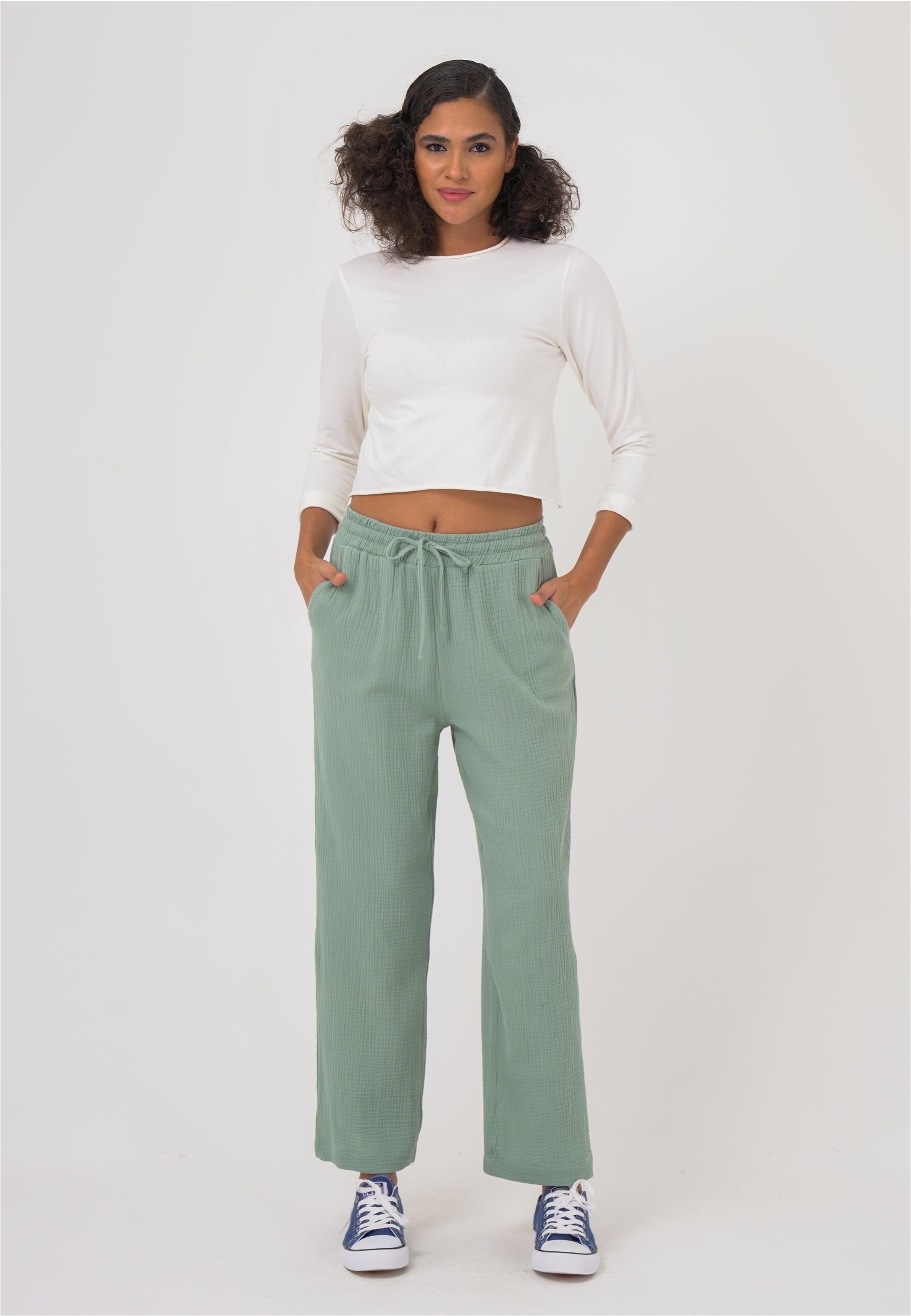 Thumbnail - freshlions 7/8-Hose "Mila" im klassischen Design