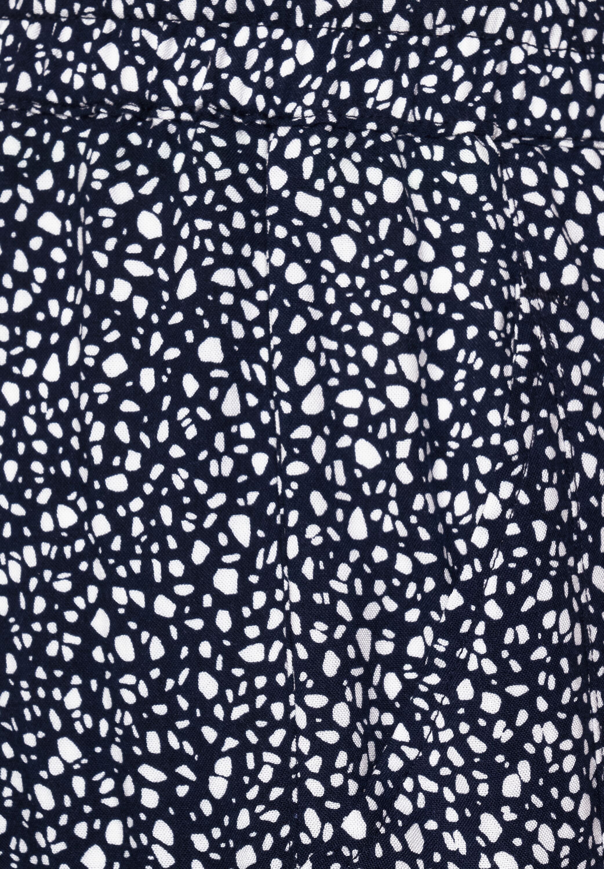 STREET ONE Stoffhose, mit allover Print