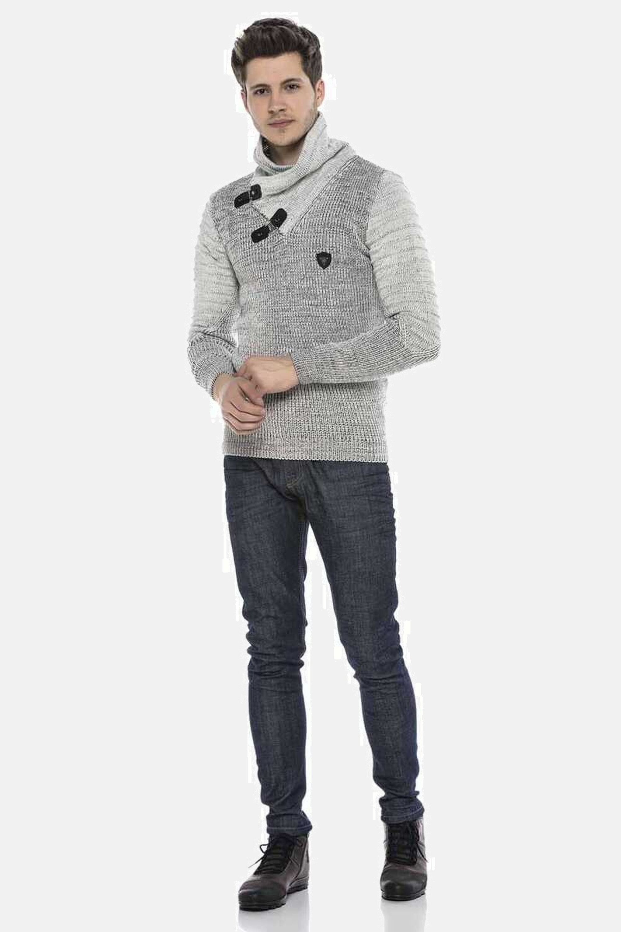 Cipo & Baxx Slim-fit-Jeans »Jeans«, mit Zier-Knopföse, CD538
