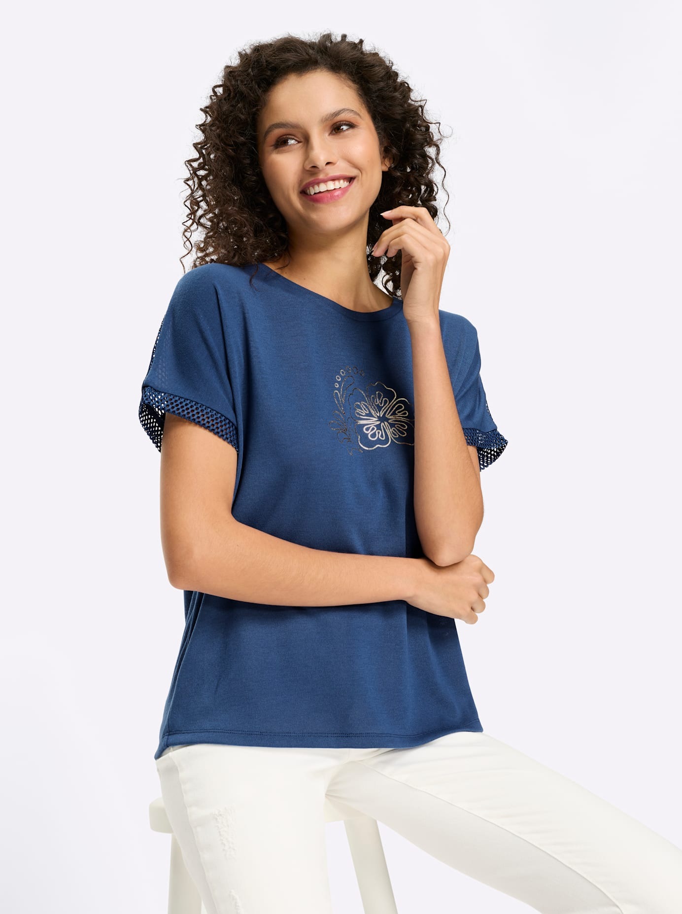 heine Kurzarmshirt »Shirt« 1 tlg.