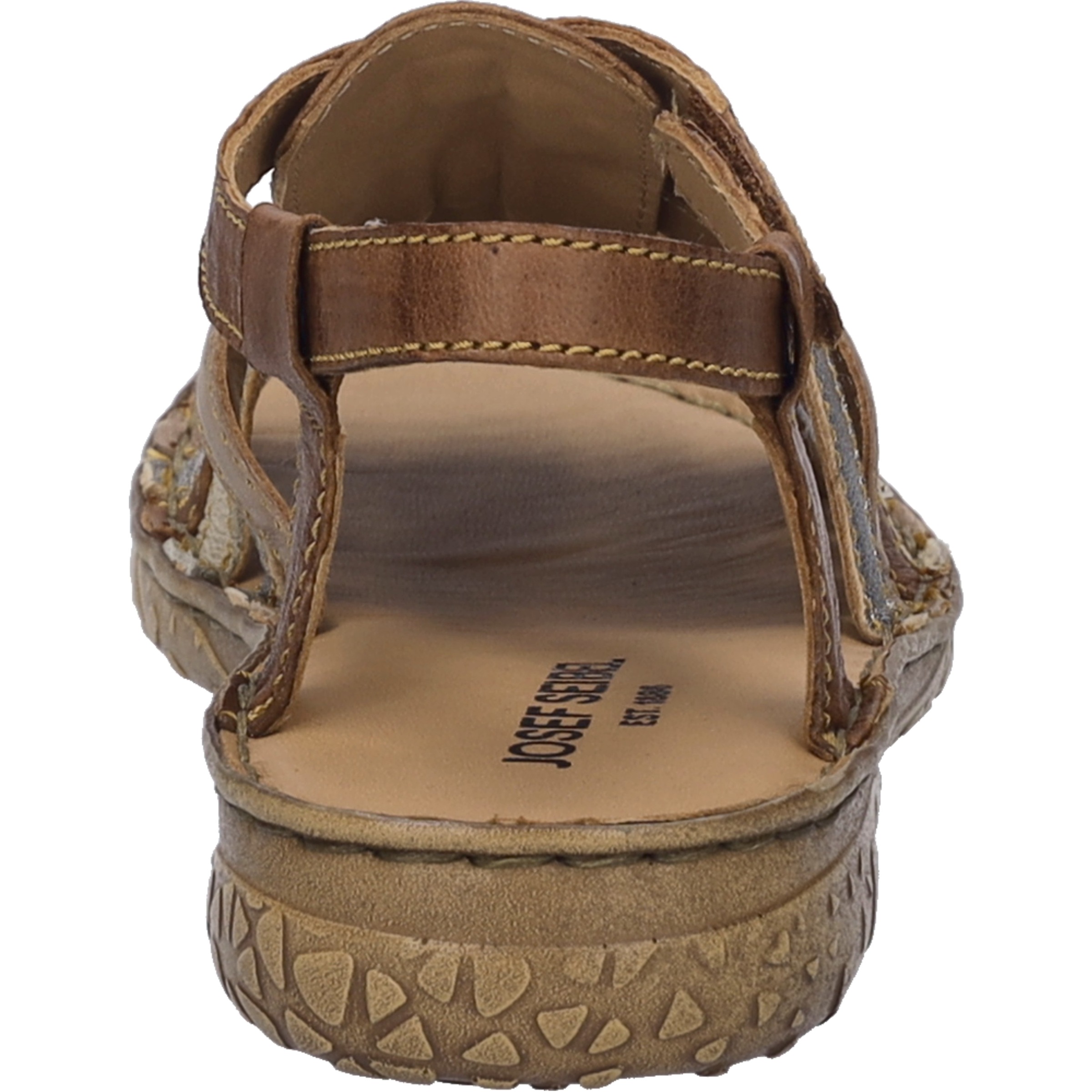 Sandale JOSEF SEIBEL "Ivy 02, castagne-multi", Damen, Gr. 40, braun (castagne, multi), Obermaterial: 100% Rindsleder Leather cow., Schuhe Sandale 3