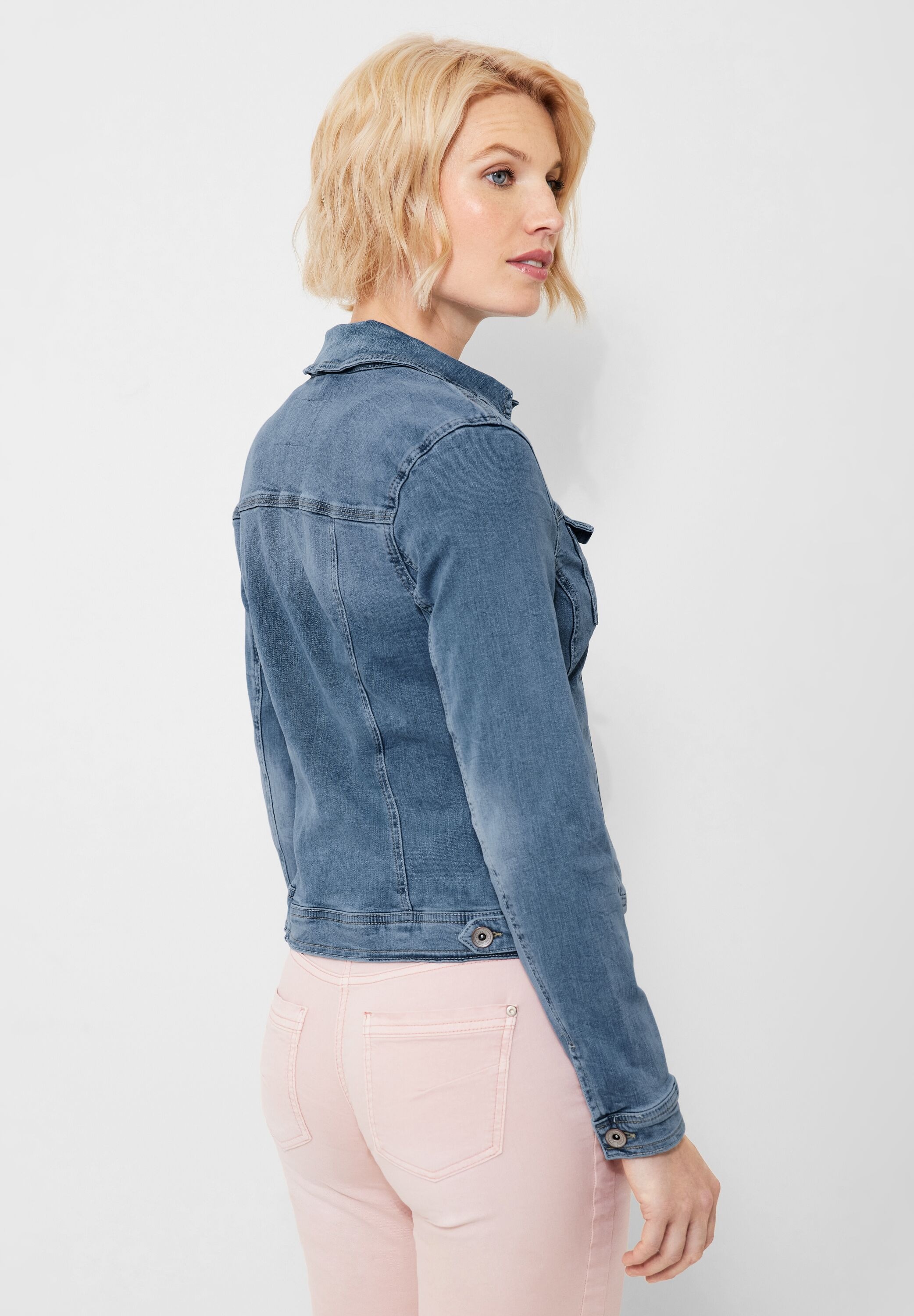 Cecil Jeansjacke, ohne Kapuze, mit Brusttaschen