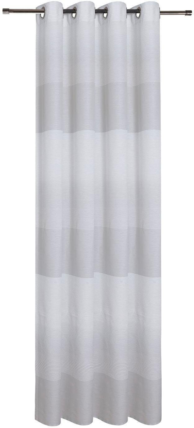 Gerster Vorhang "Kelly" Ösen 1 Stk. tlg. HxB: 235x140, Moderner Ösenschal g günstig online kaufen