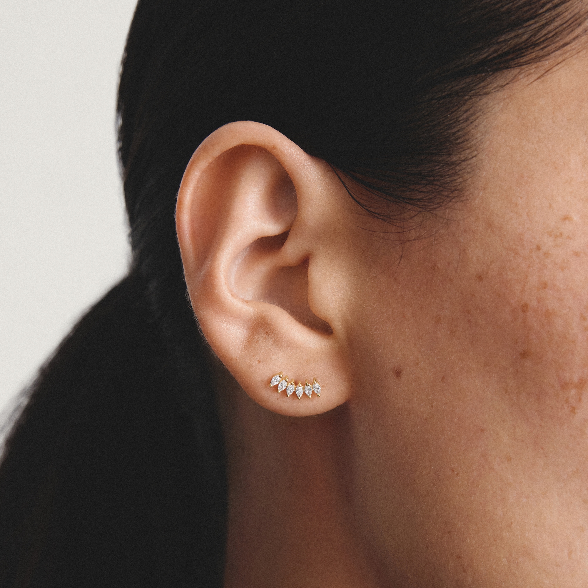 THOMAS SABO Paar Ohrstecker »gelbgoldfarben« mit Zirkonia (synth.)