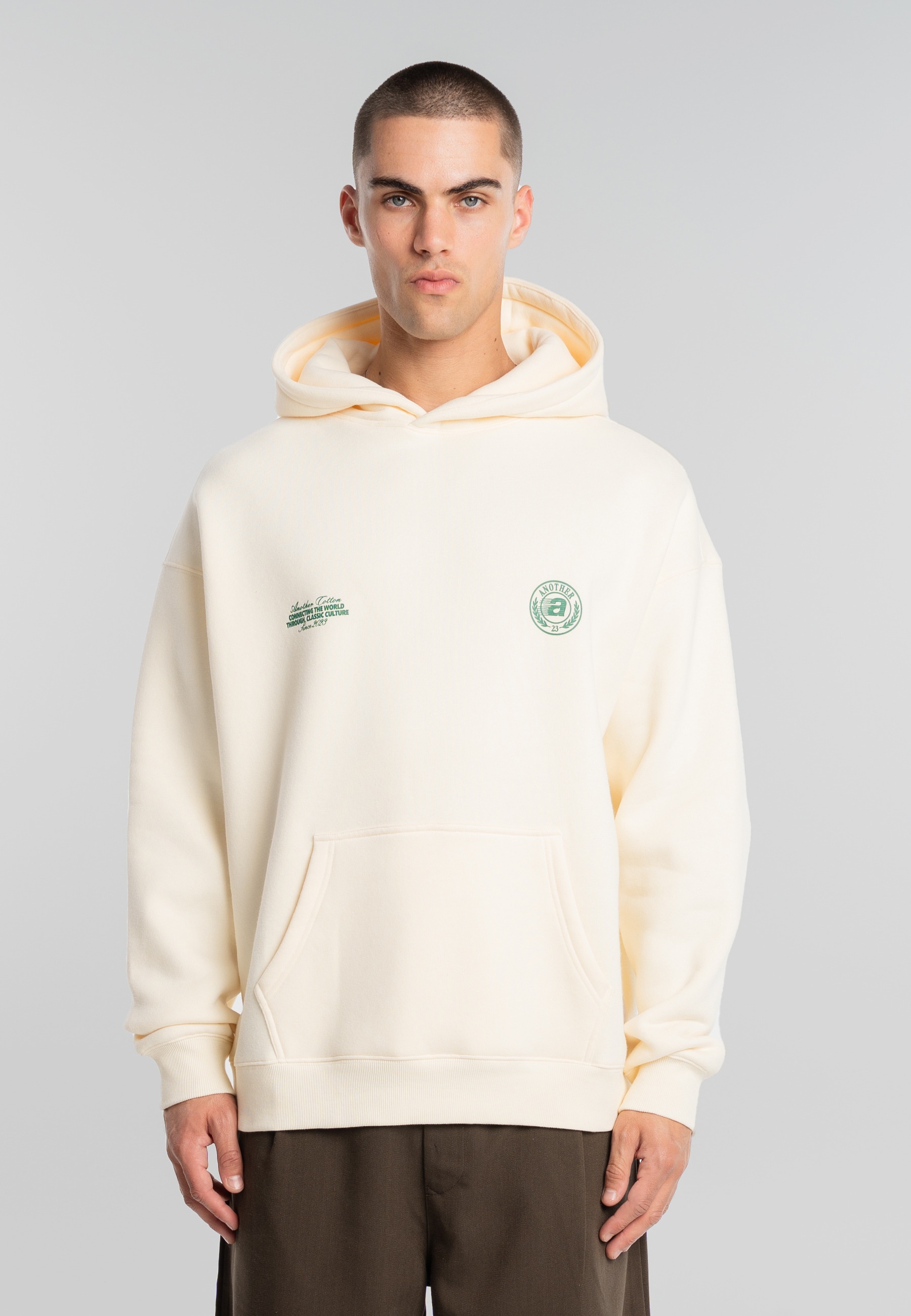 Another Cotton Lab Rundhalspullover »Another Cotton Lab Sunday Miles Hoodie« 1