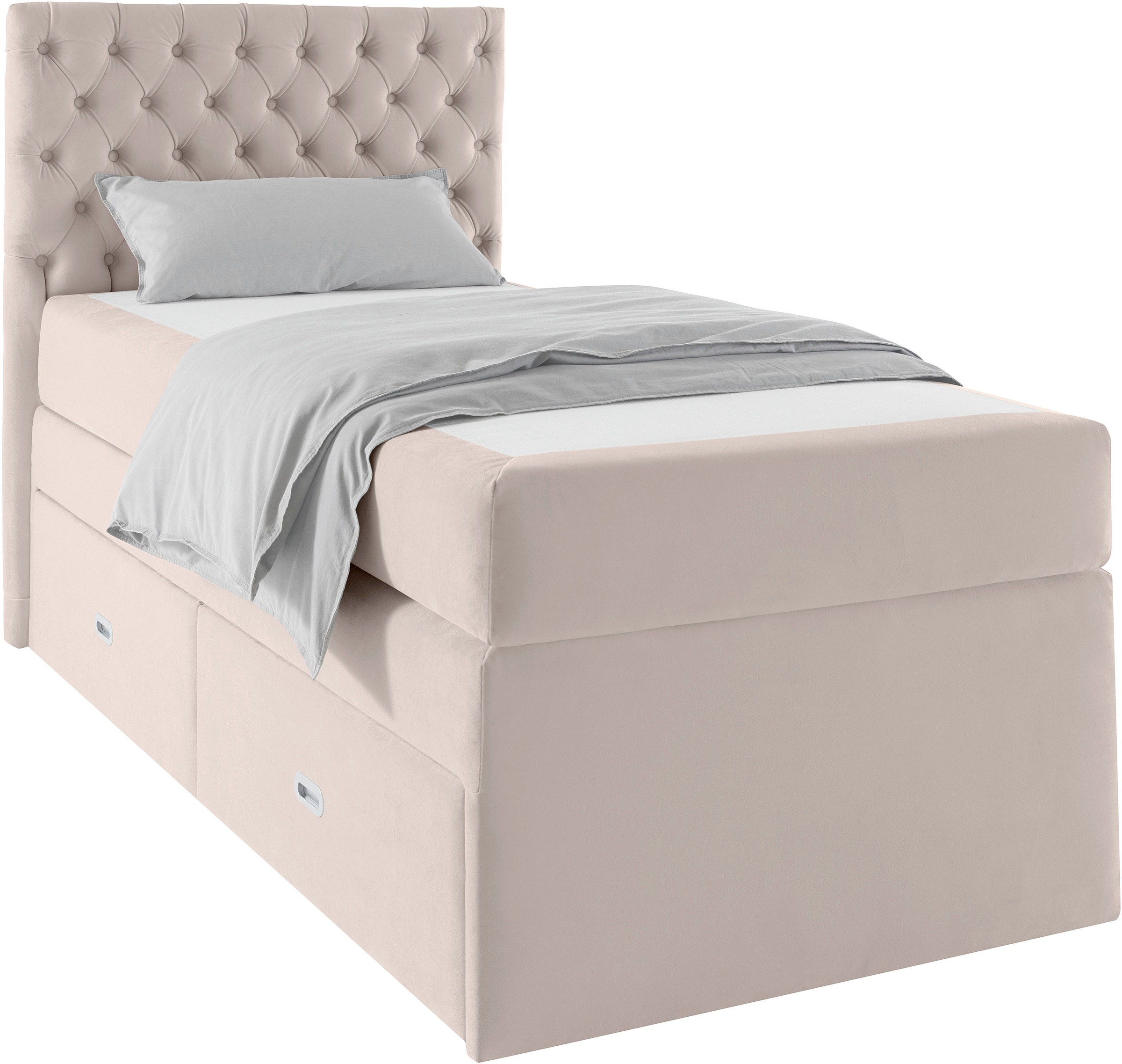 Home affaire Polsterbett "Boxbett Alvi mit Schubladen, Taschen-Federkernmat günstig online kaufen